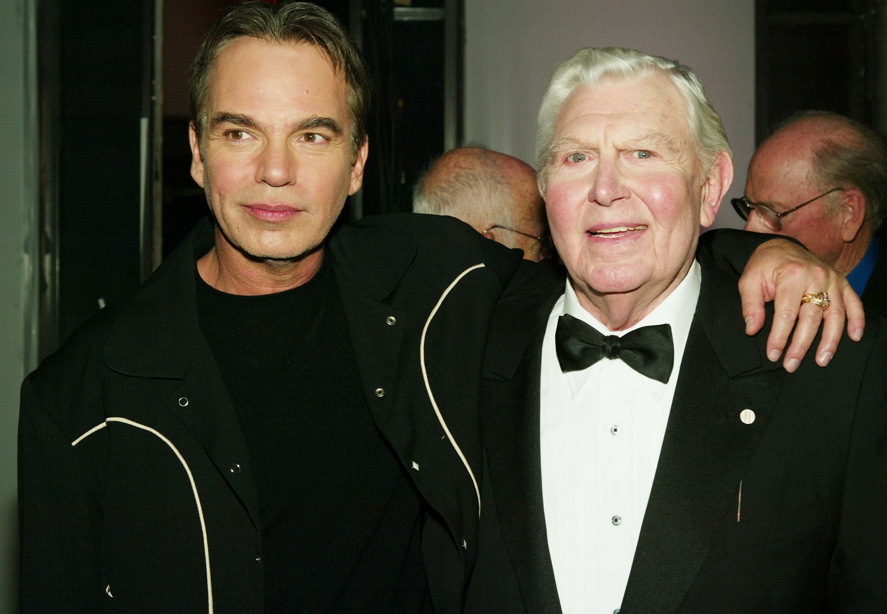 Billy Bob Thornton and Andy Griffith in 2004