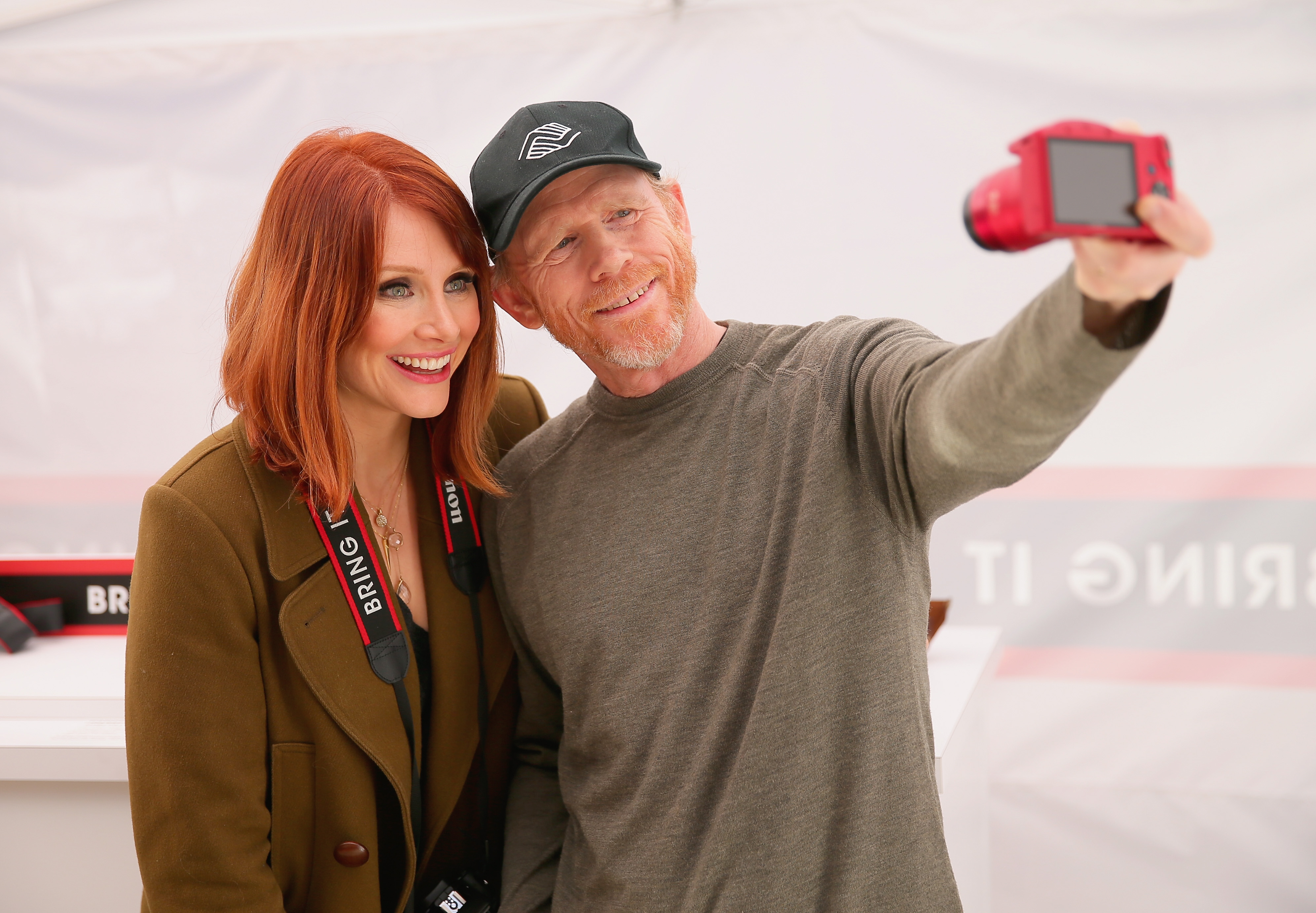 Ron Howard, right, with daughter Bryce Dallas Howard