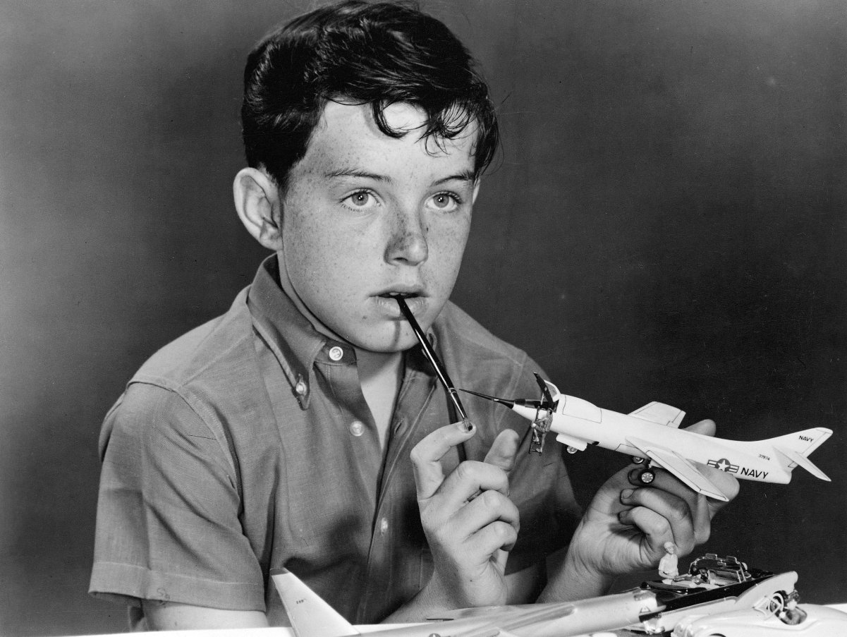 A still shot of Jerry Mathers as Beaver Cleaver