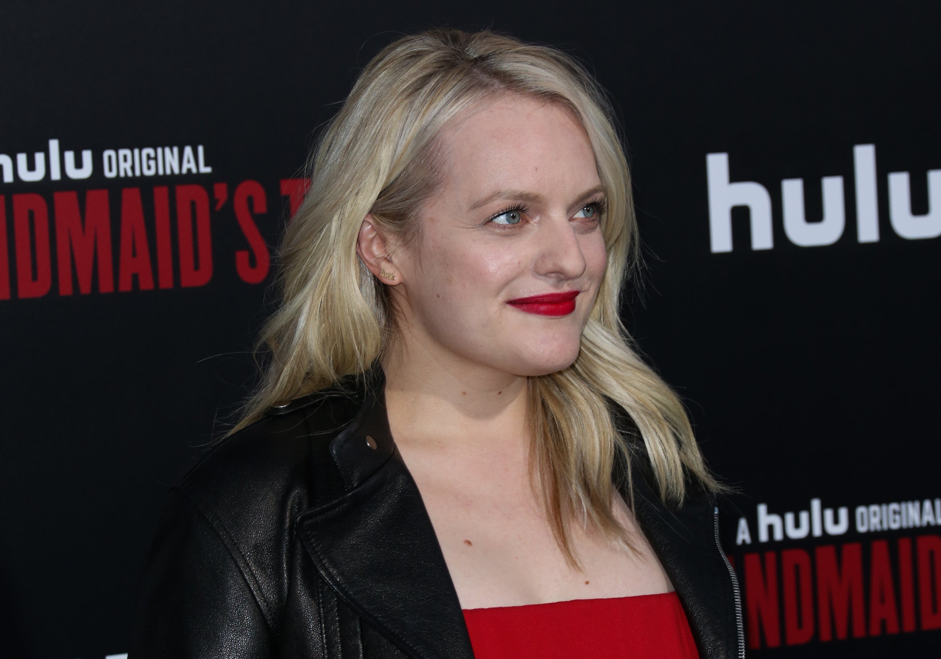 Actress Elisabeth Moss attends the premiere of Hulu's 'The Handmaid's Tale' season 2