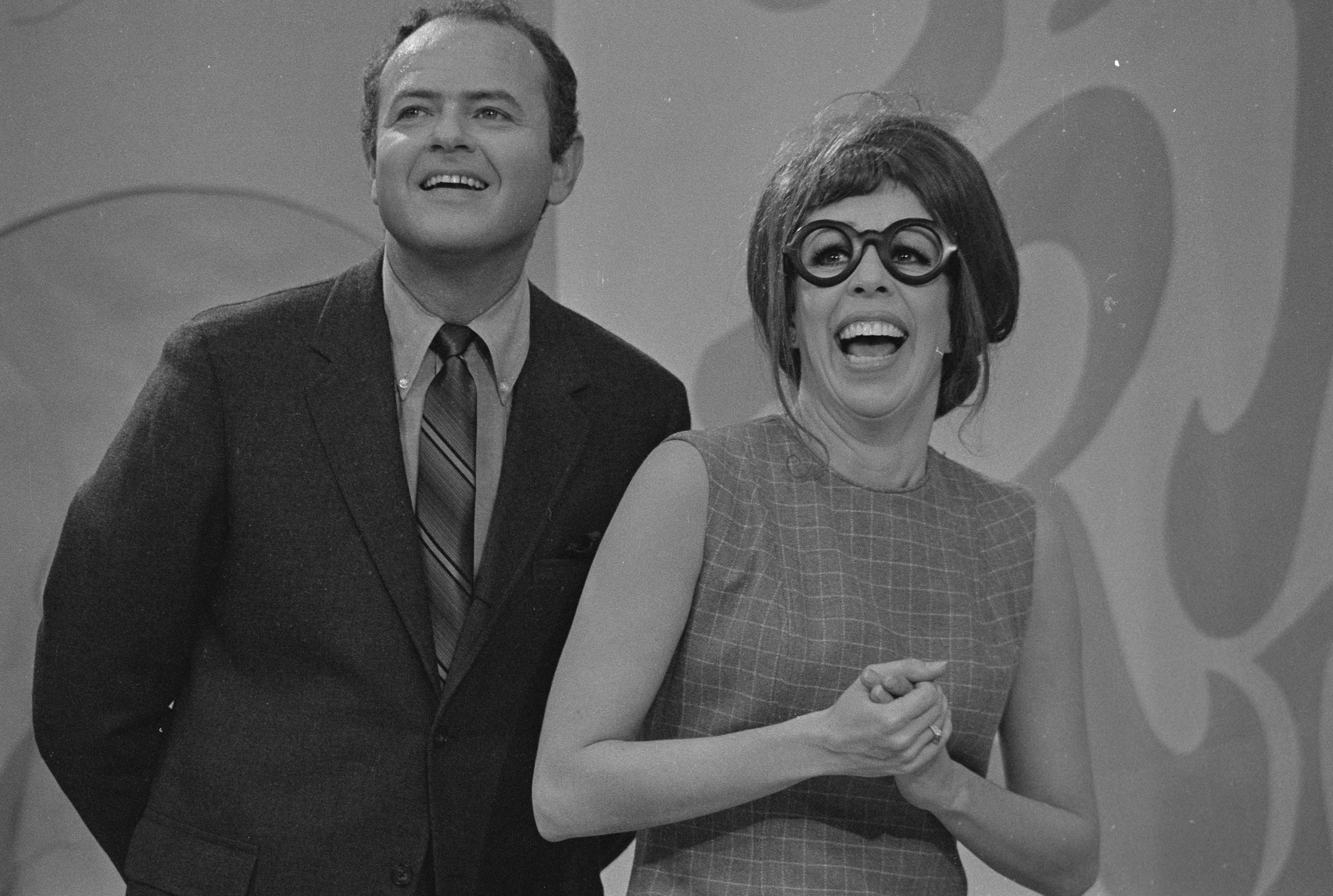 Harvey Korman, Carol Burnett on THE CAROL BURNETT SHOW, December 2, 1967.