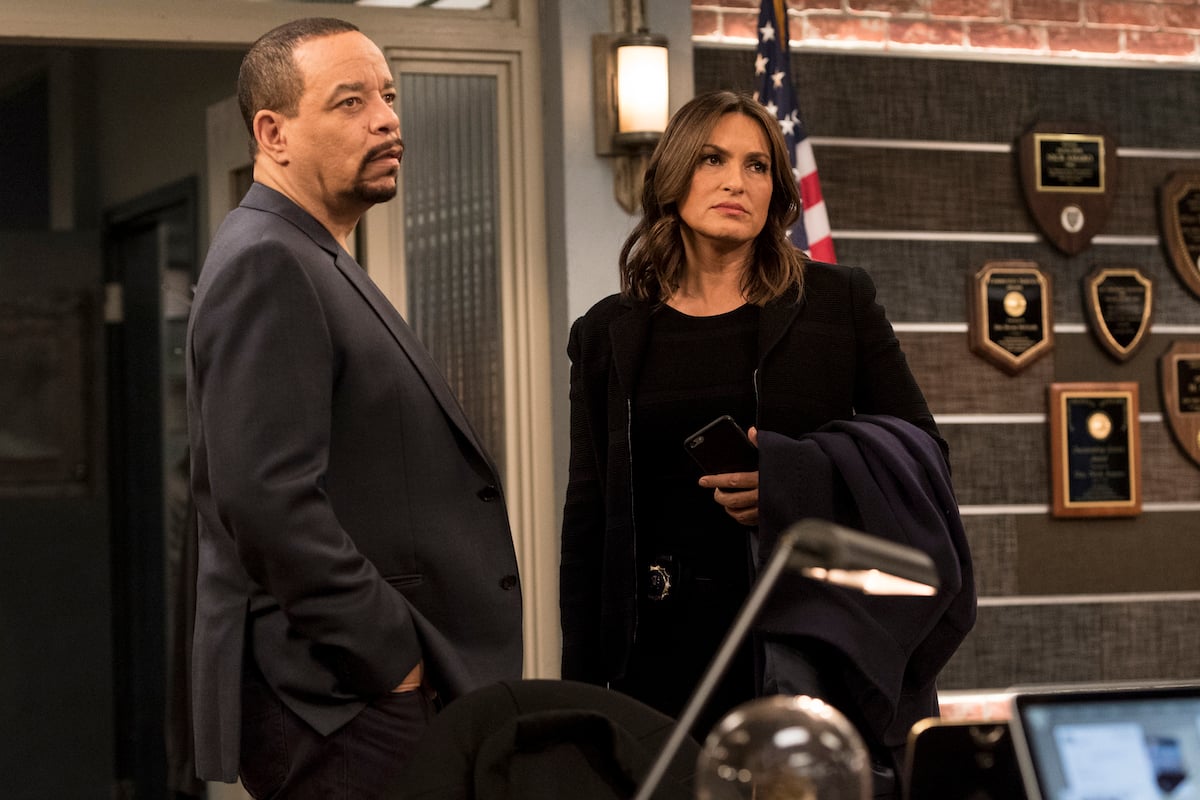 Ice-T and Mariska Hargitay in 'Law & Order: SVU'