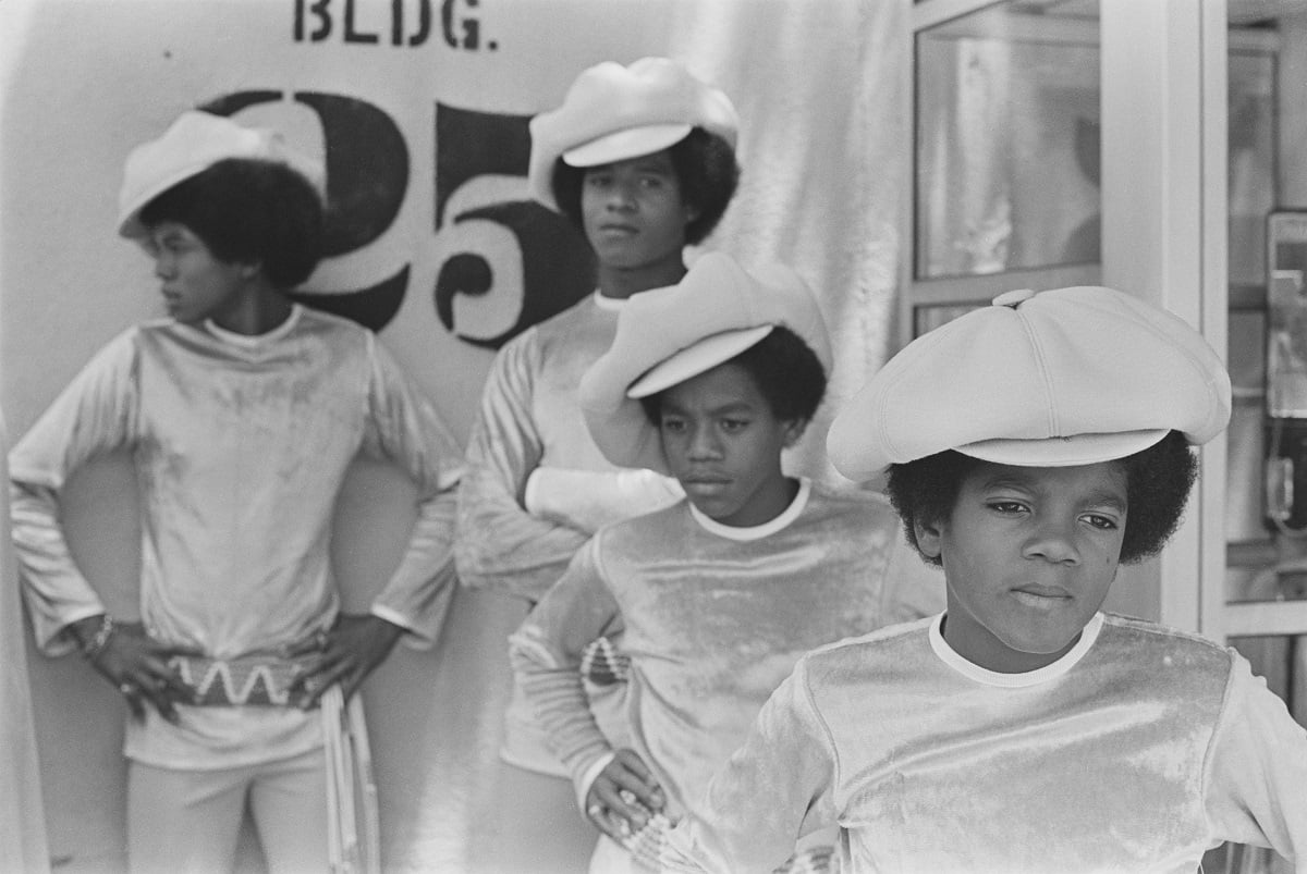 Jackie, Jermaine, Marlon and Michael Jackson