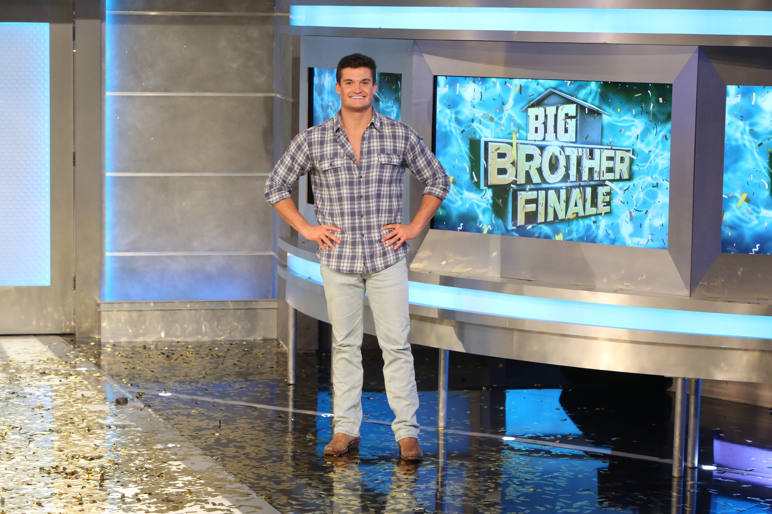 Winner, Jackson Michie on BIG BROTHER on the season finale