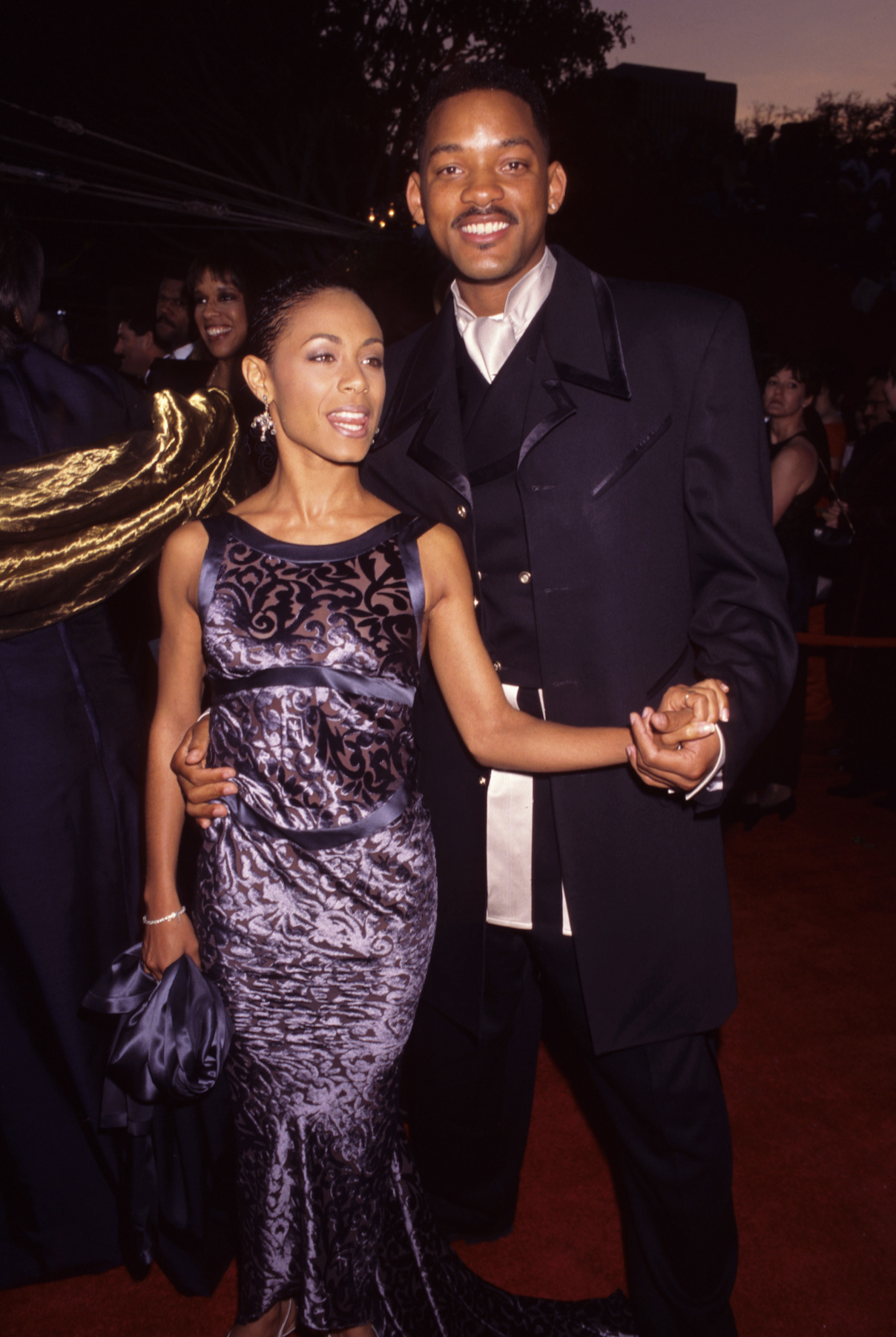 Jada Pinkett Smith and Will Smith attend the 68th annual Academy Awards