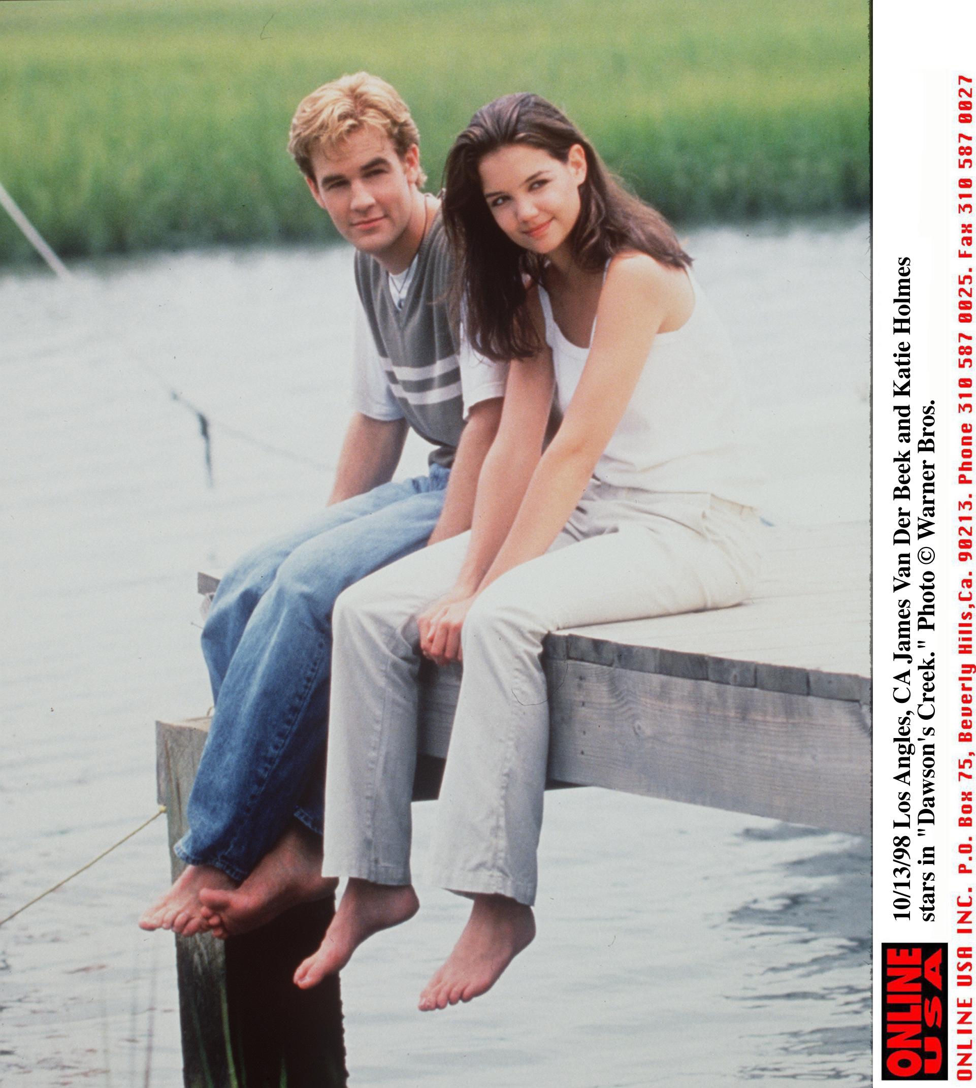 Dawson's Creek episode James Van Der Beek & Katie Holmes