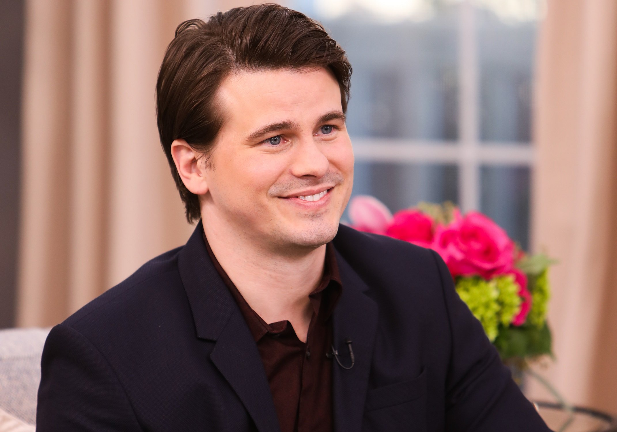 Jason Ritter visits Hallmark Channel's 'Home & Family' at Universal Studios Hollywood