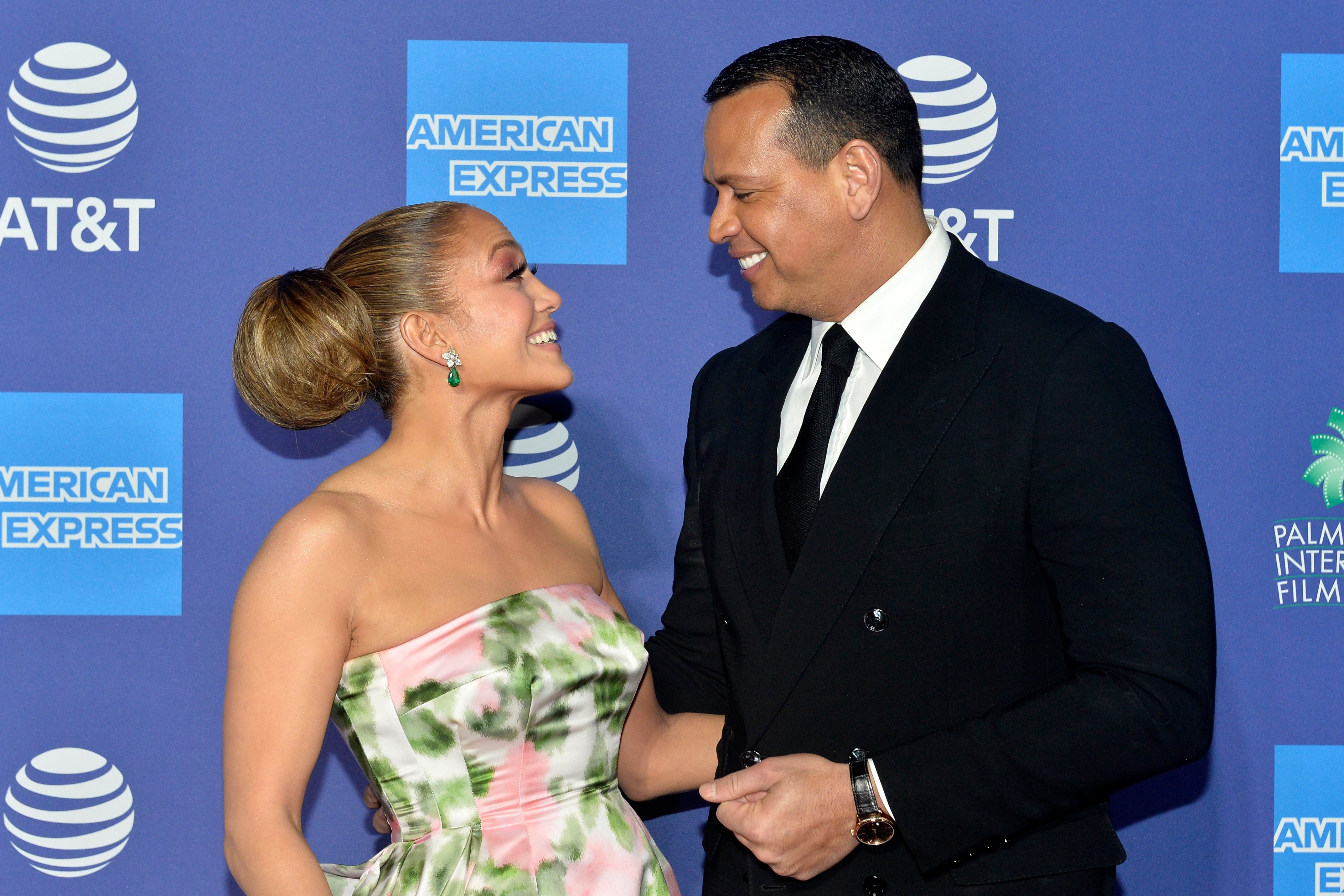 Jennifer Lopez and Alex Rodriguez