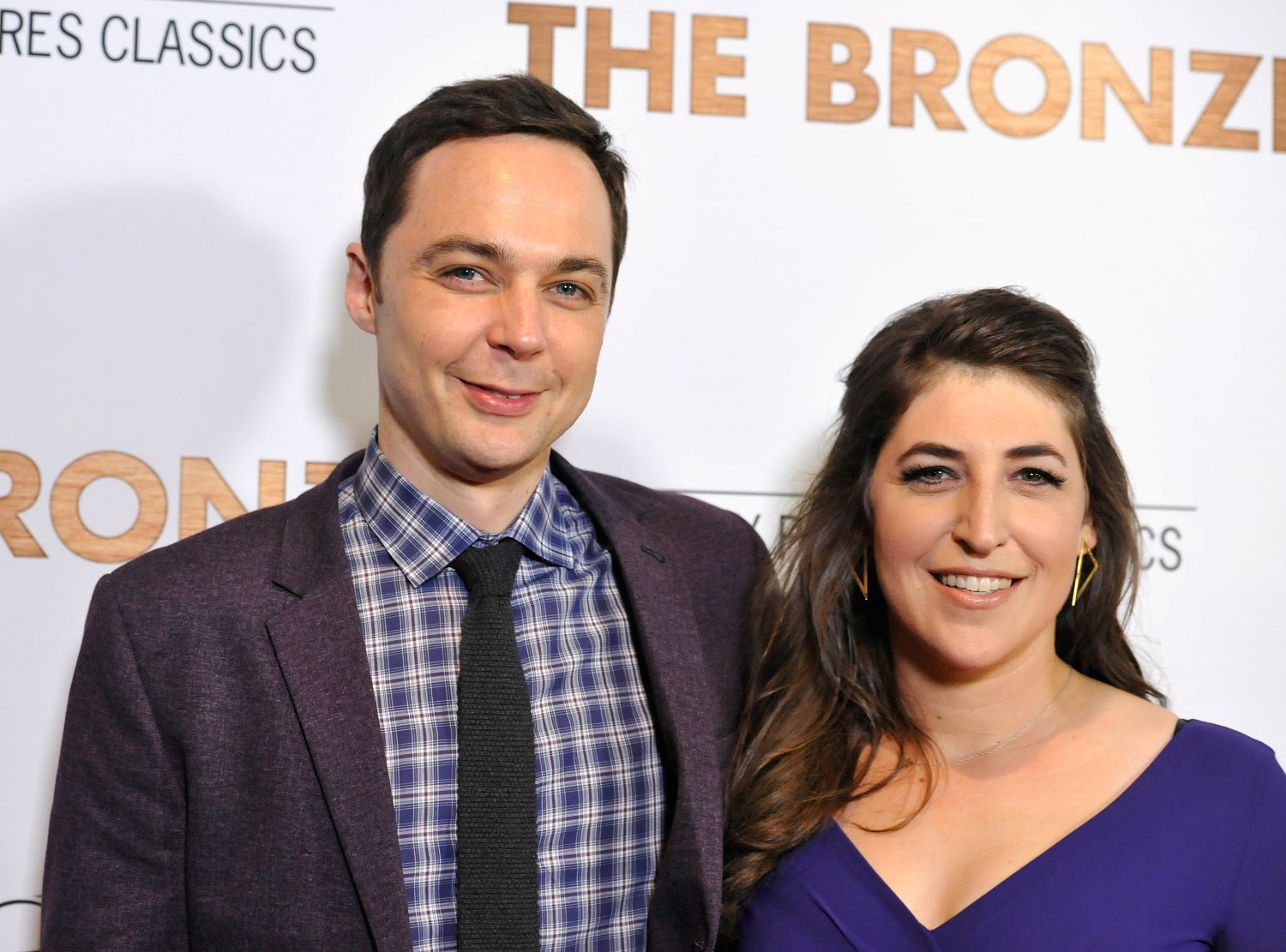 Jim Parsons and Mayim Bialik