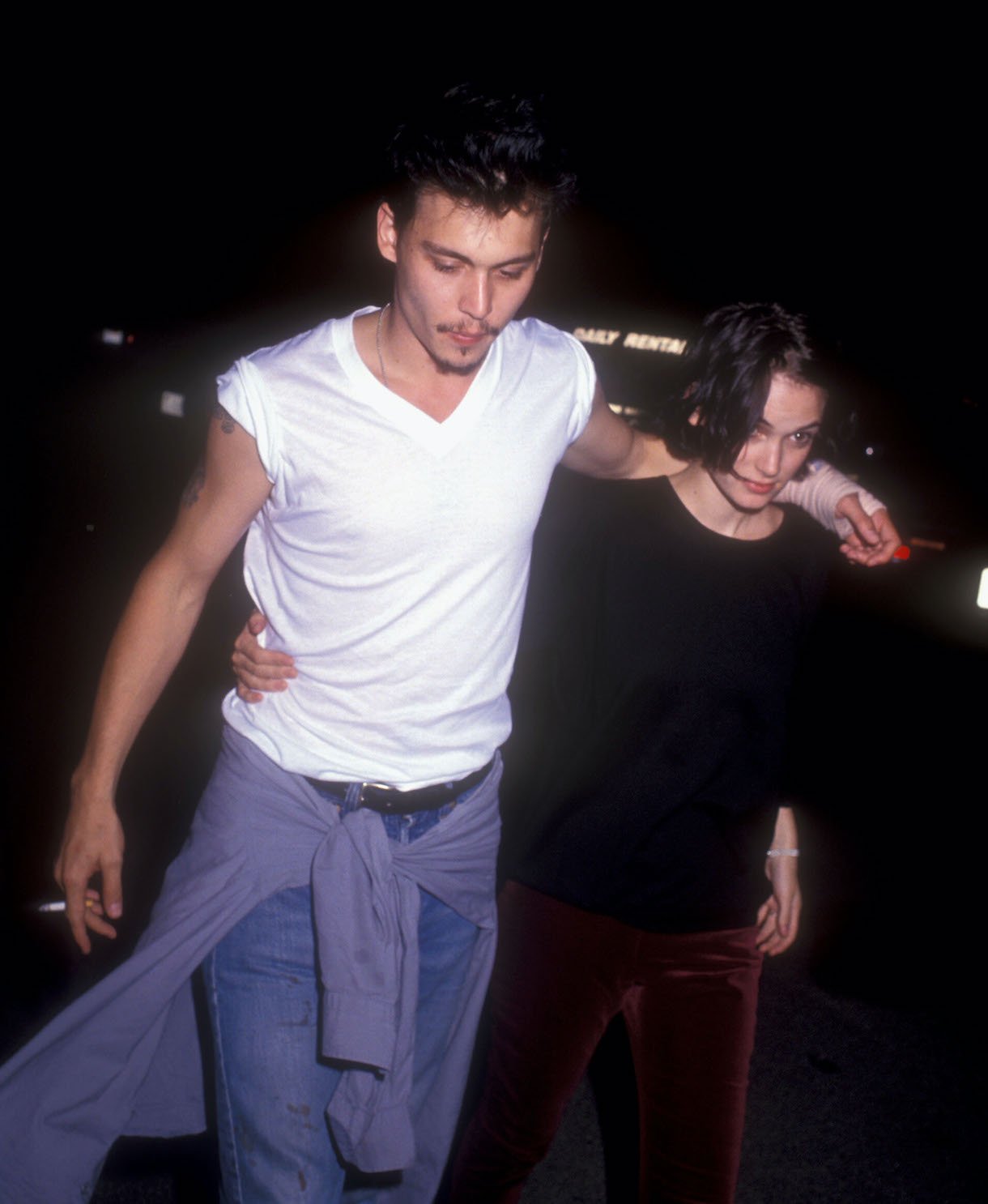 Johnny Depp and Winona Ryder