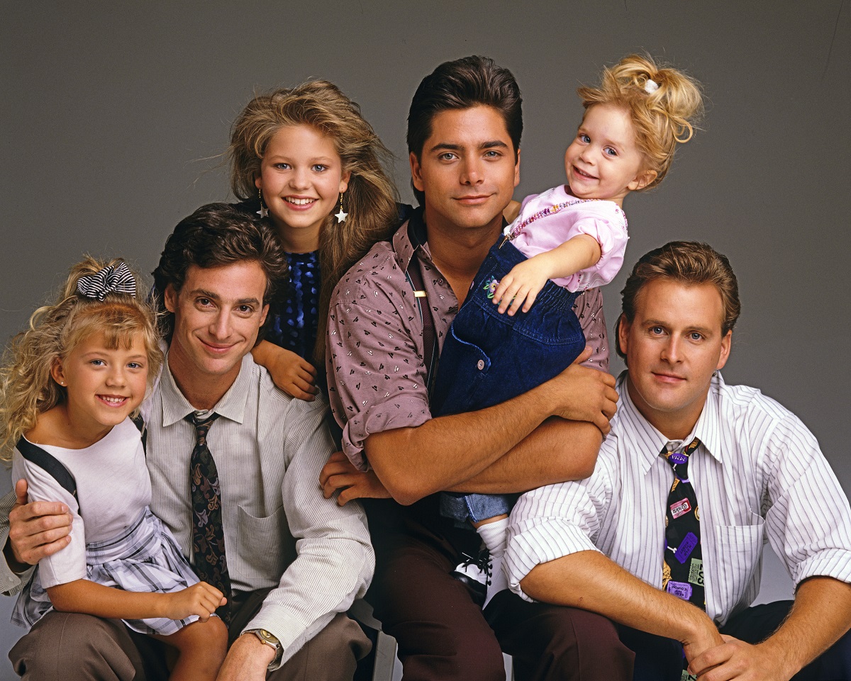 Jodie Sweetin, Bob Saget, Candace Cameron, John Stamos, Mary-Kate or Ashley Olsen, and Dave Coulier