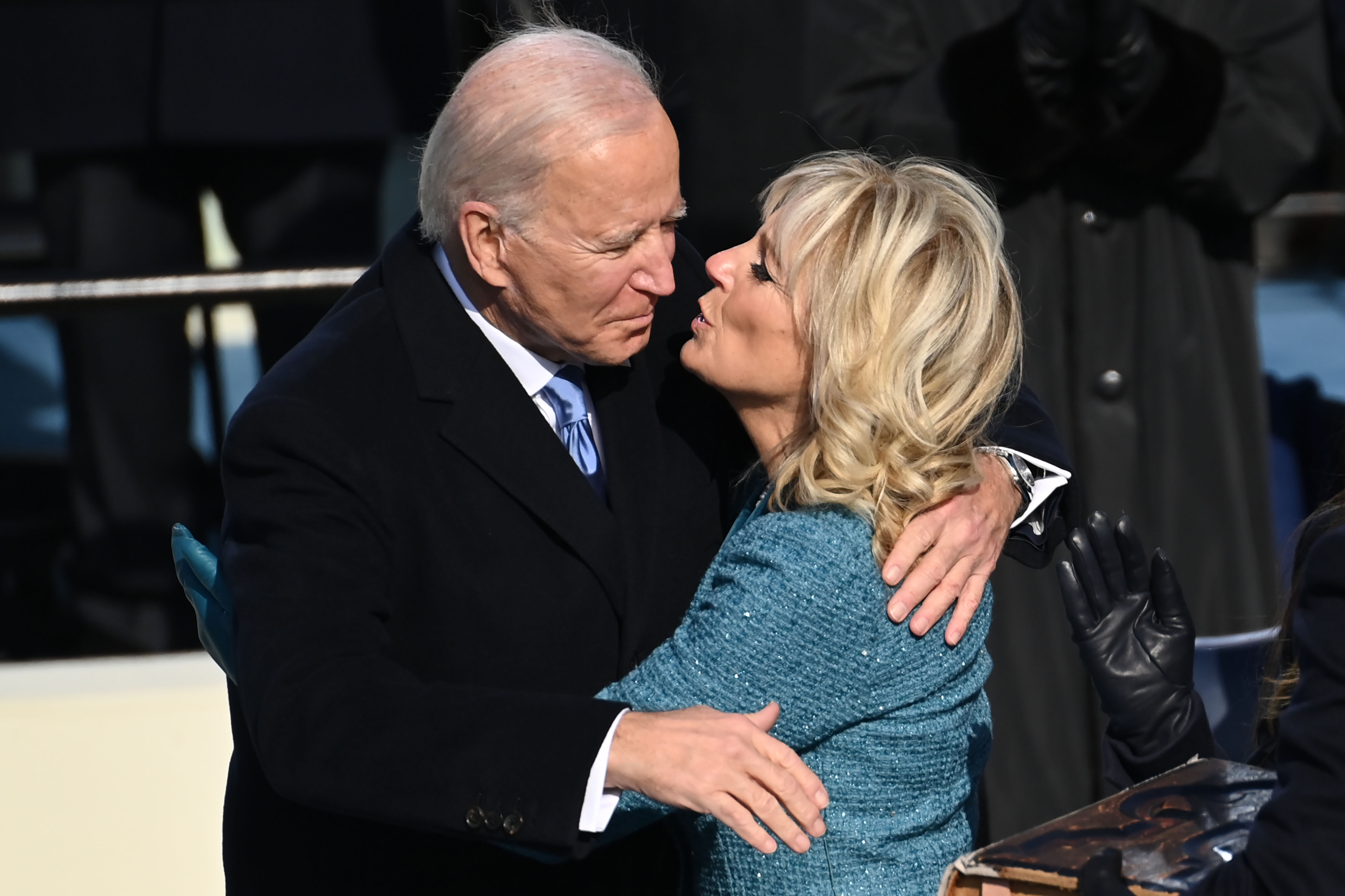 Joe and Jill Biden at the inauguration |  Saul Loeb - Pool/Getty Images