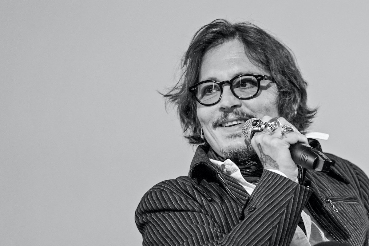 Johnny Depp speaks at the Zurich Film Festival