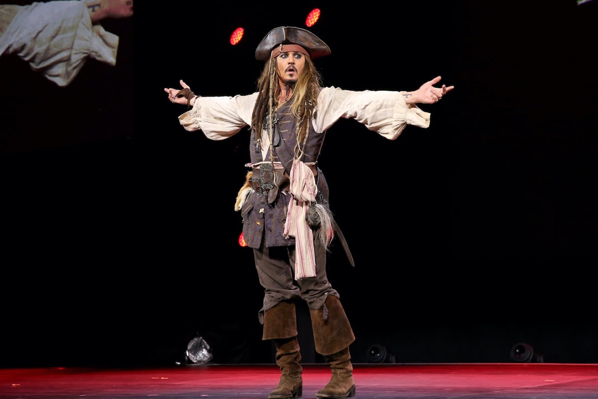 Johnny Depp as Captain Jack Sparrow