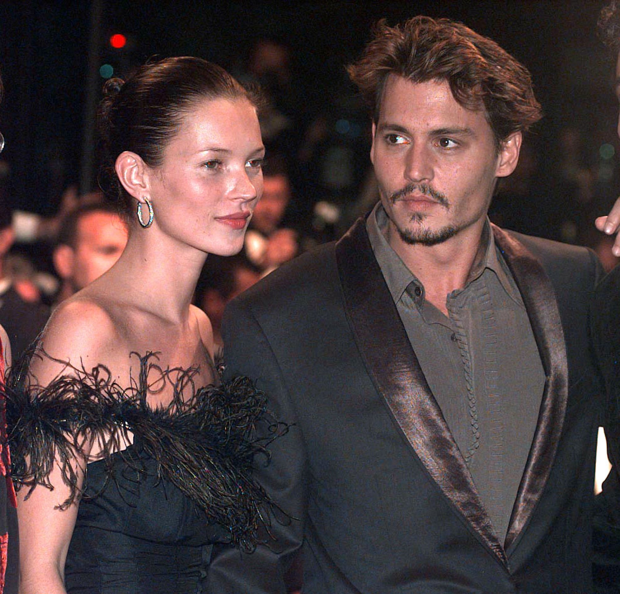 Johnny Depp and Kate Moss