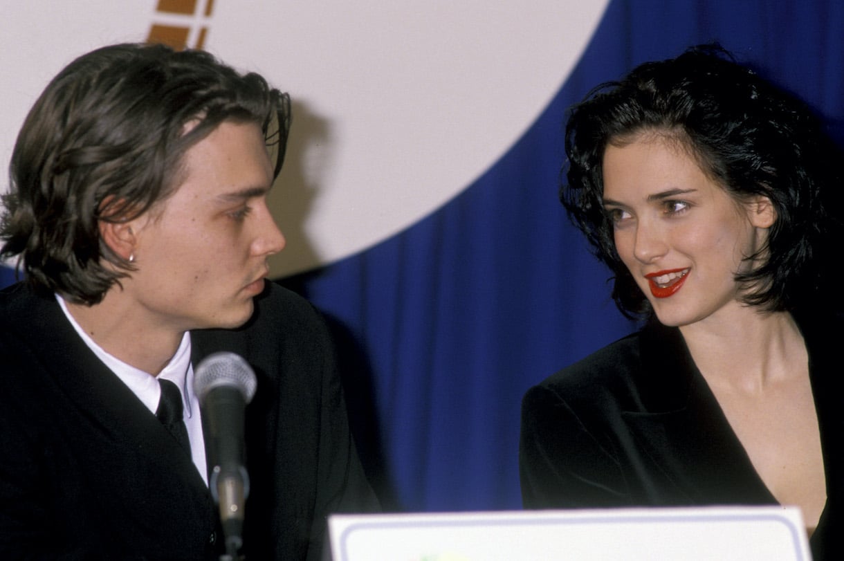 Johnny Depp and Winona Ryder