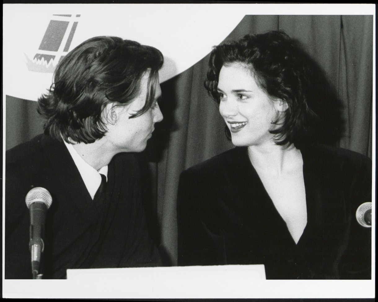 1990: Johnny Depp and Winona Ryder
