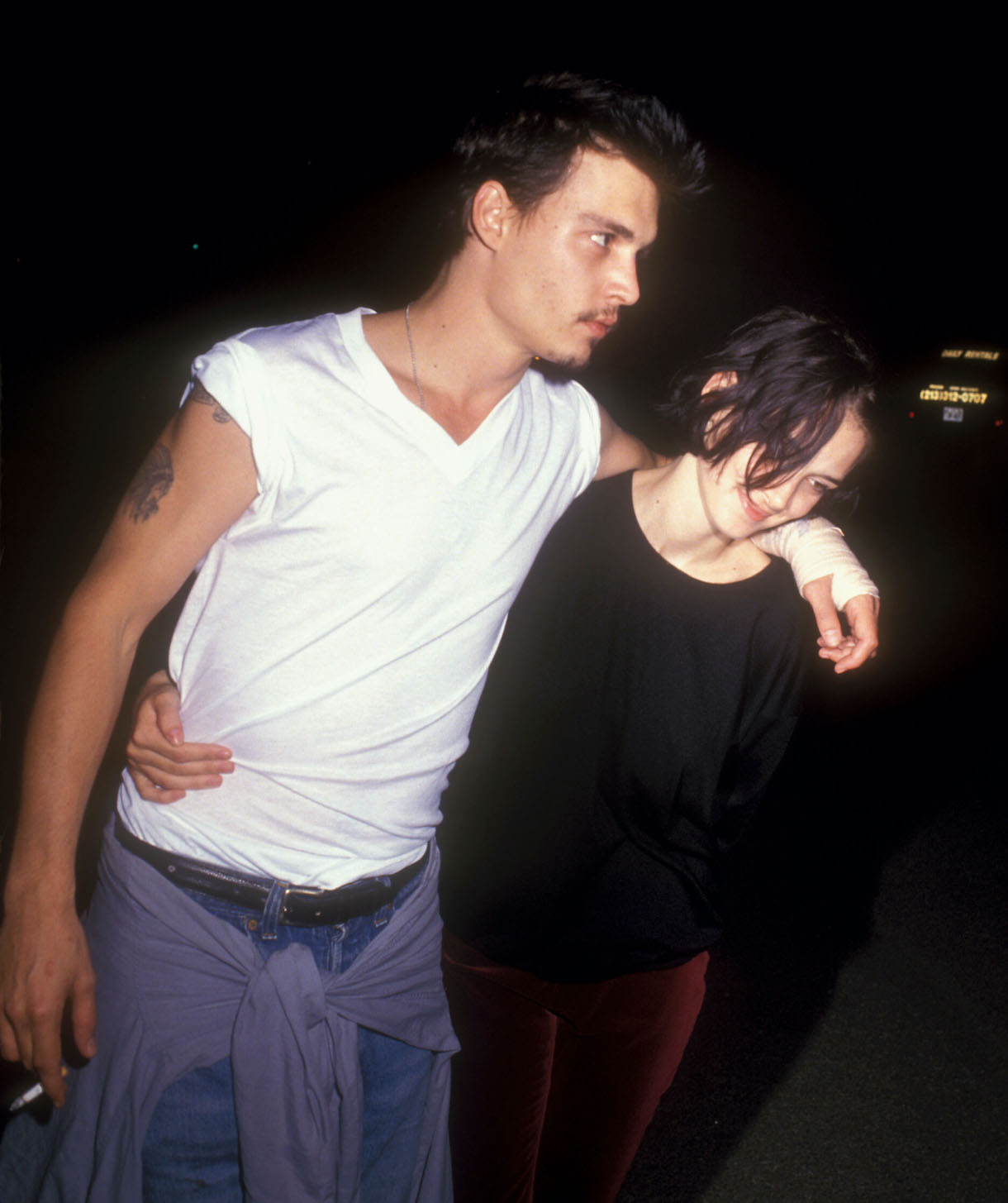 Johnny Depp and Winona Ryder