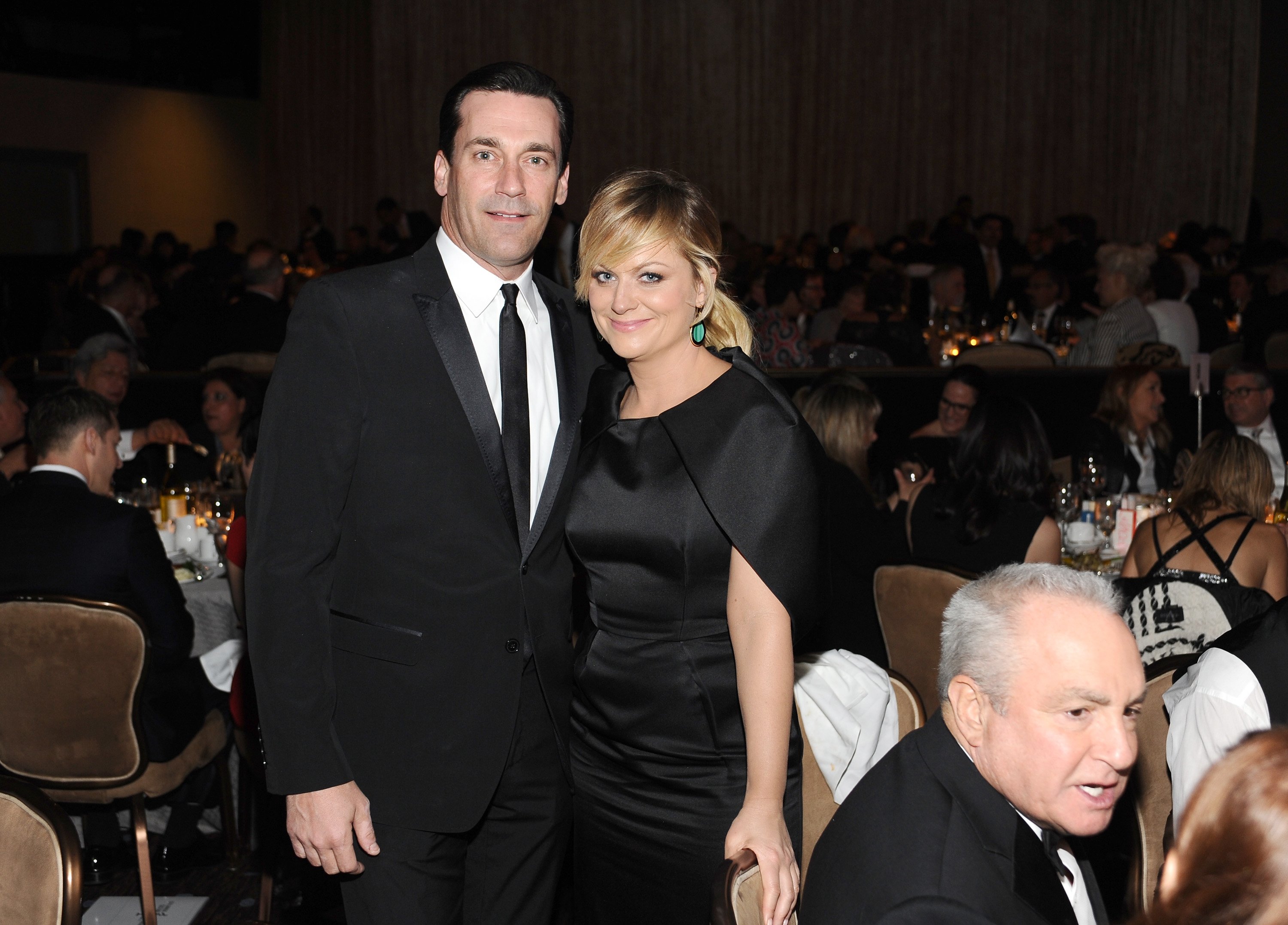 Jon Hamm and Amy Poehler 