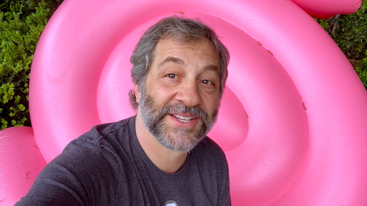 Judd Apatow performs on Byron Allen’s Feeding America Comedy Festival, co-produced by Entertainment Studios and Funny or Die, broadcasted on NBC, The Weather Channel, Comedy | Getty Images/Getty Images for Allen Media Group