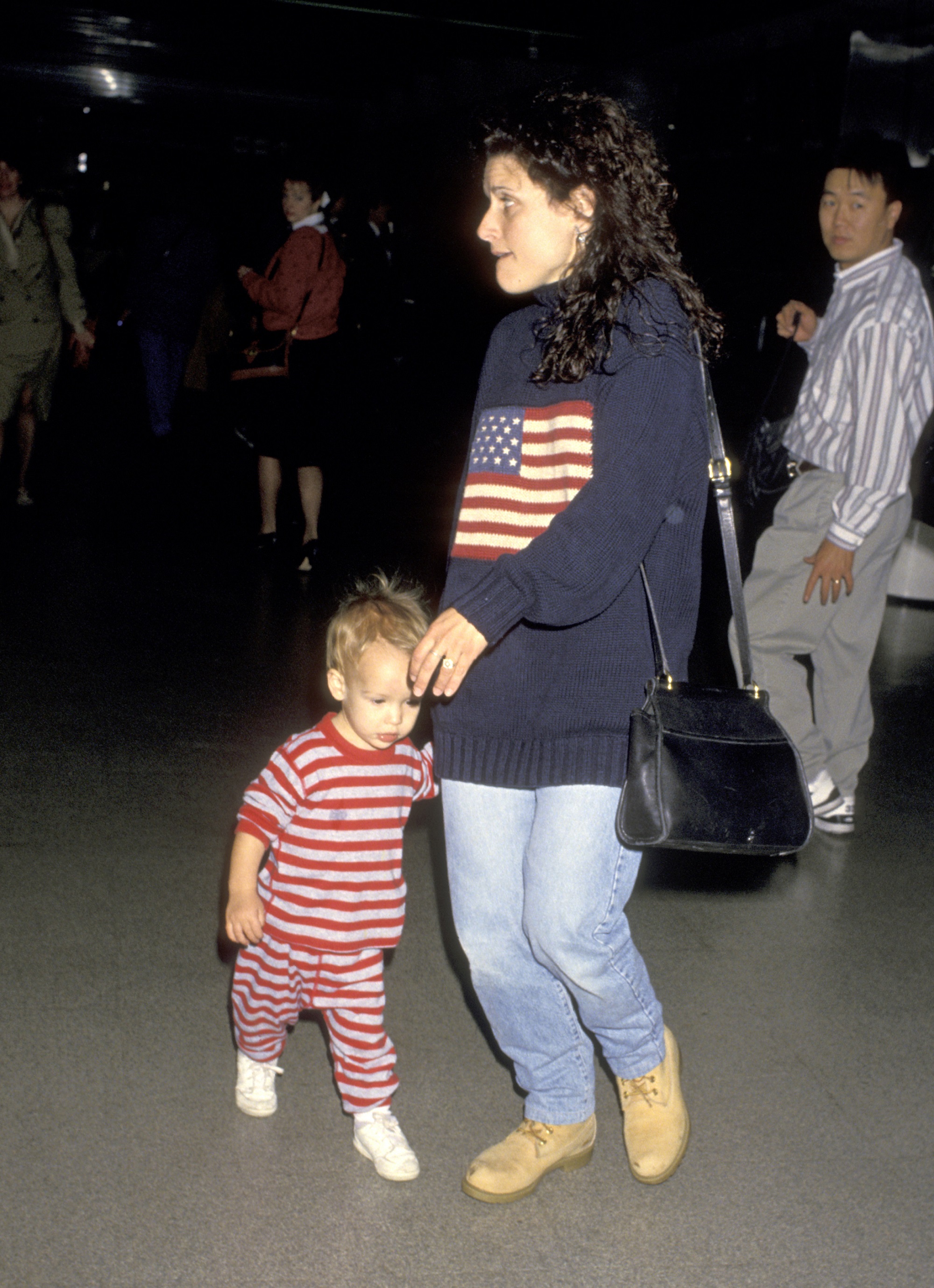 Julia Louis-Dreyfus and Henry Hall