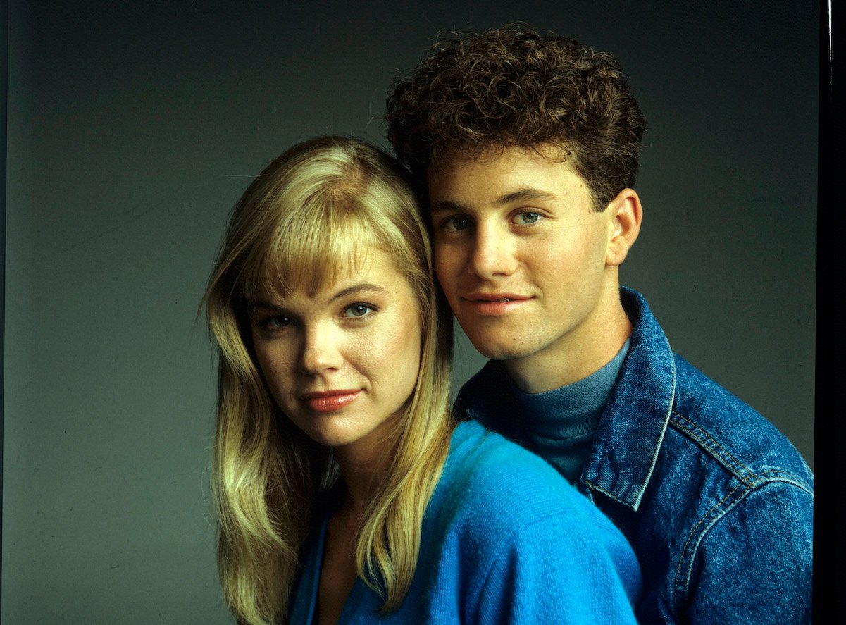 Julie McCullough and Kirk Cameron as Julie and Mike on 'Growing Pains'