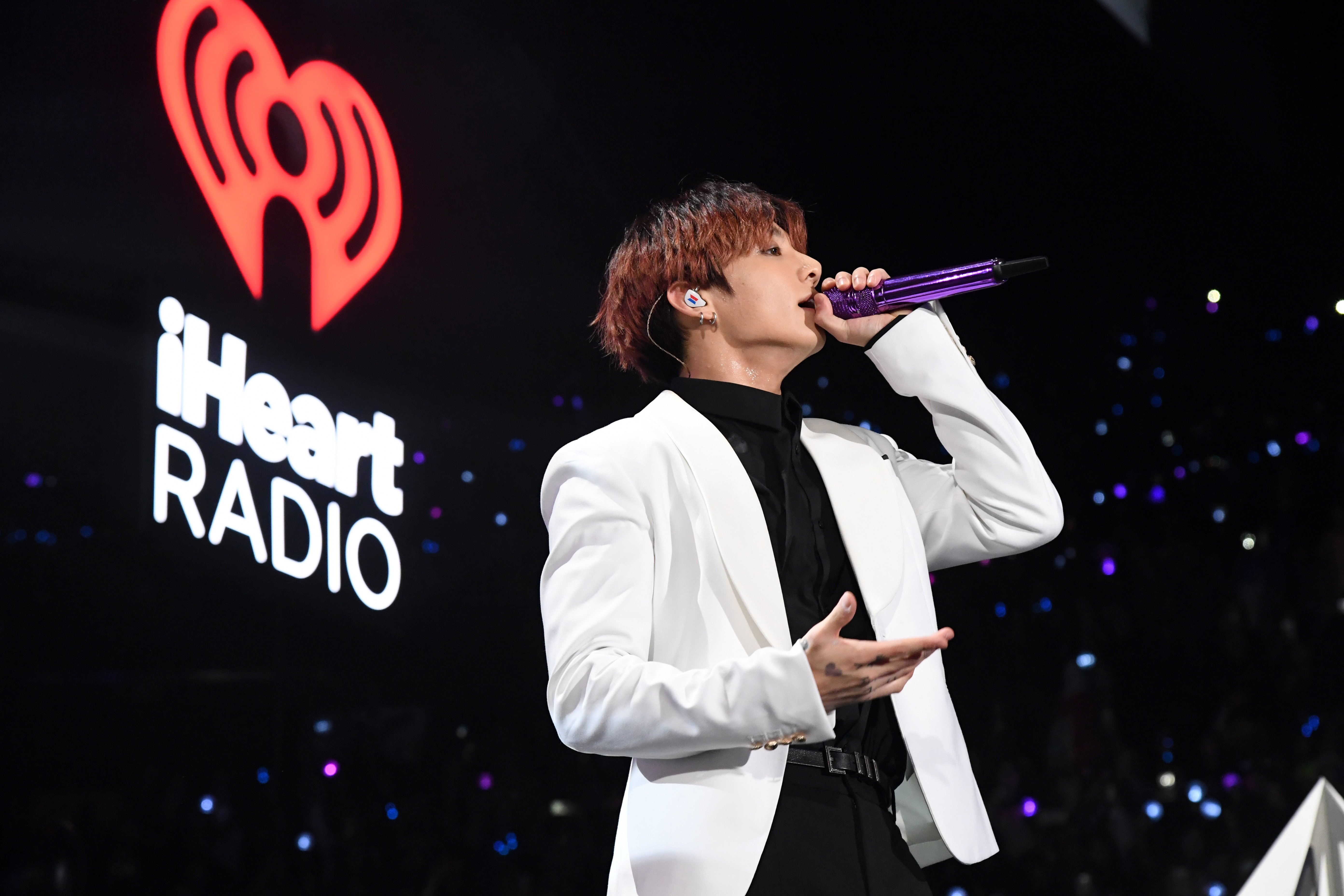 Jungkook of BTS performs onstage during 102.7 KIIS FM's Jingle Ball 2019