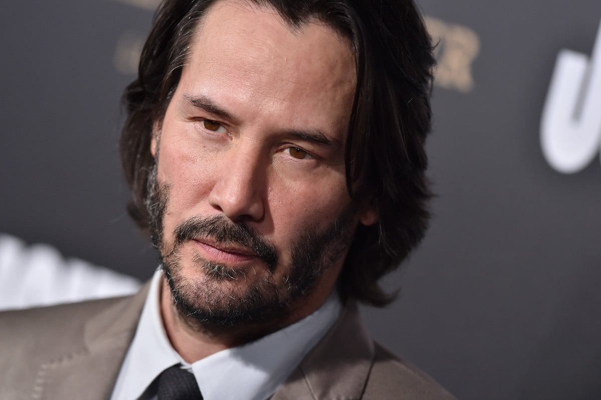 Keanu Reeves at the 'John Wick: Chapter 2' premiere