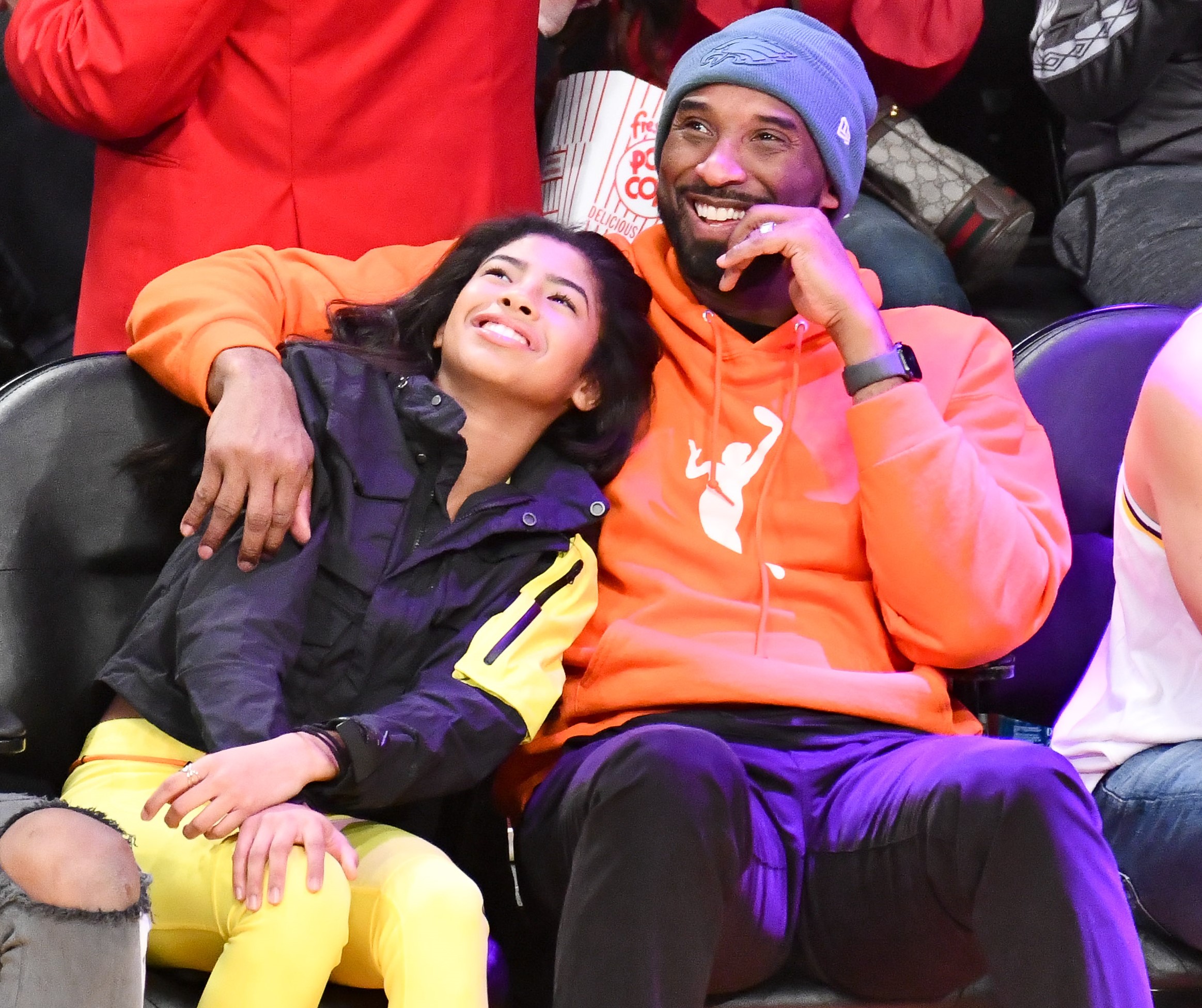  Kobe Bryant and daughter Gianna Bryant