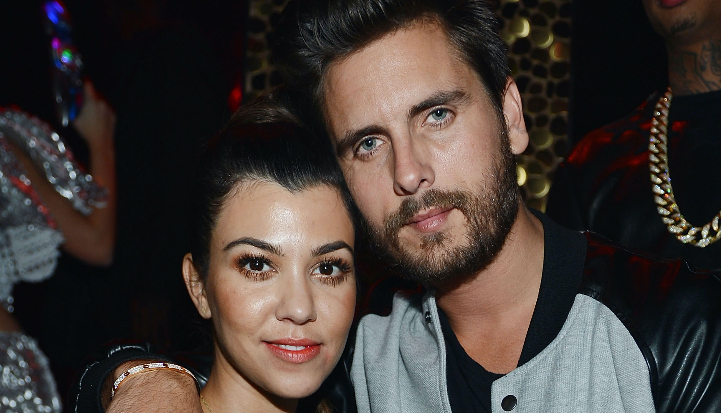 Kourtney Kardashian and Scott Disick