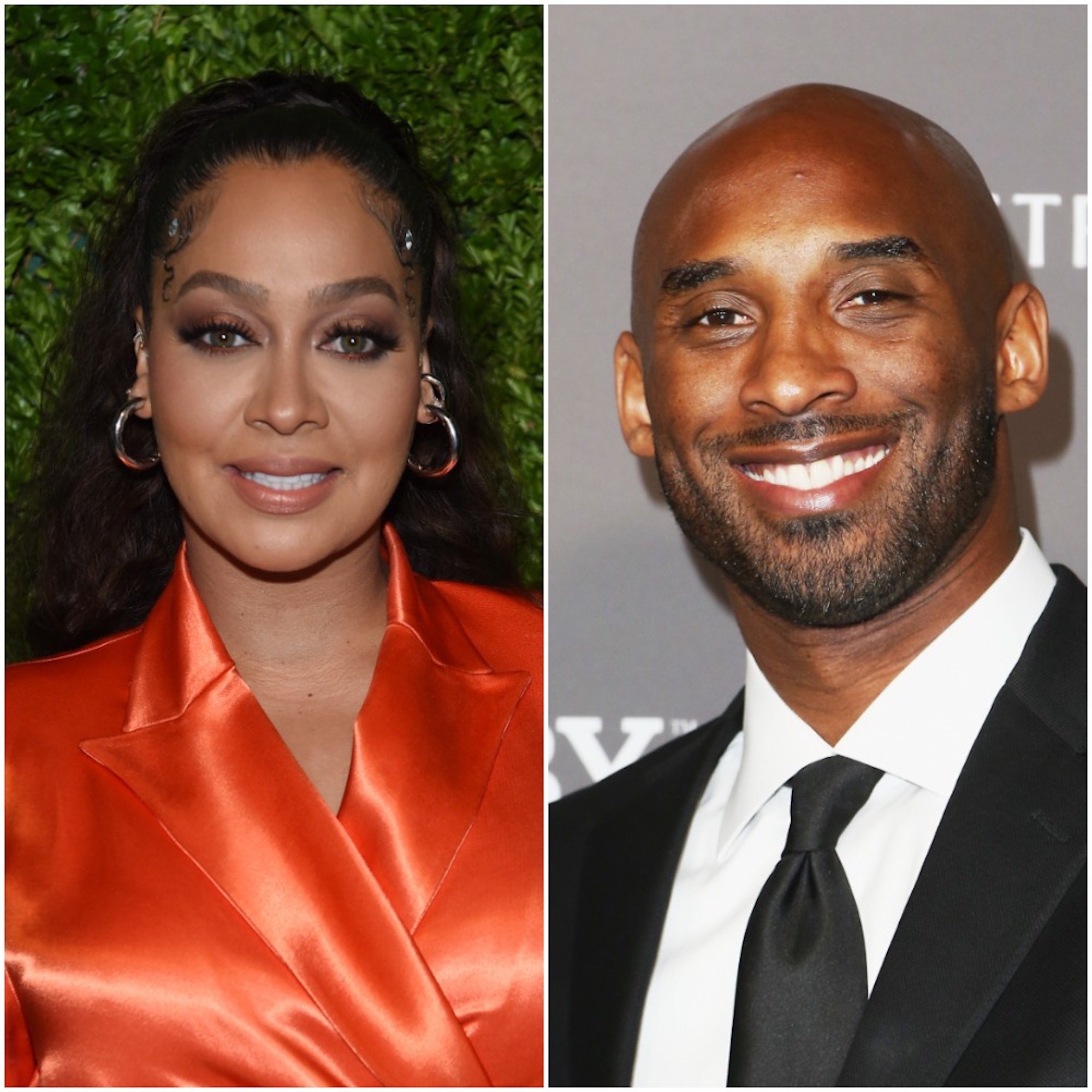 La La Anthony and Kobe Bryant