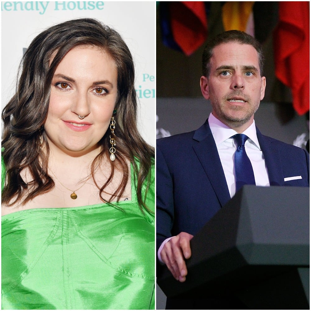 Lena Dunham and Hunter Biden