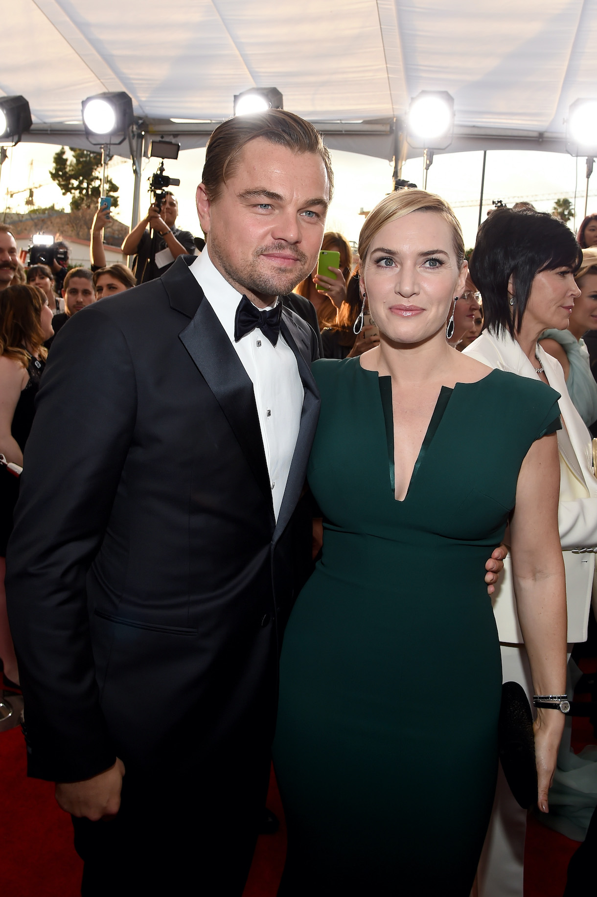 Leonardo DiCaprio and Kate Winslet