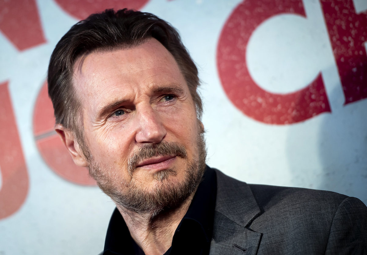 Liam Neeson attends the Madrid premiere of 'Venganza Bajo Cero' on July 15, 2019, in Madrid, Spain.