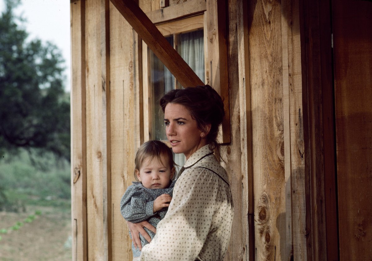 Lucy Lee Flippin as Eliza Jane Wilder, Melissa Gilbert as Laura Elizabeth Ingalls Wilder