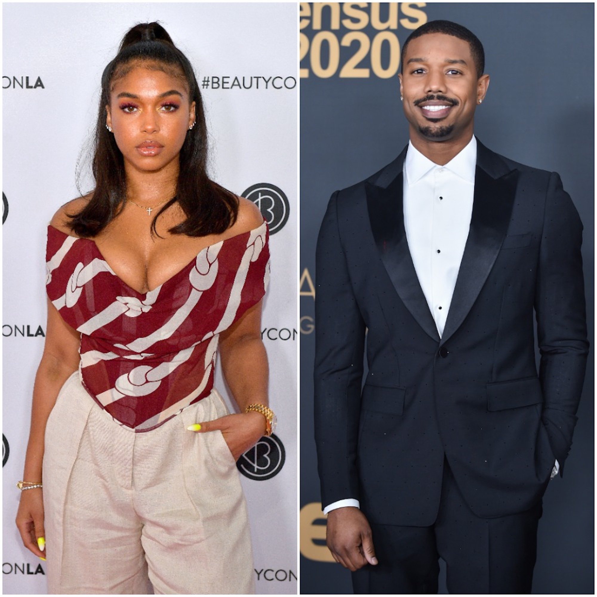 Lori Harvey and Michael B. Jordan