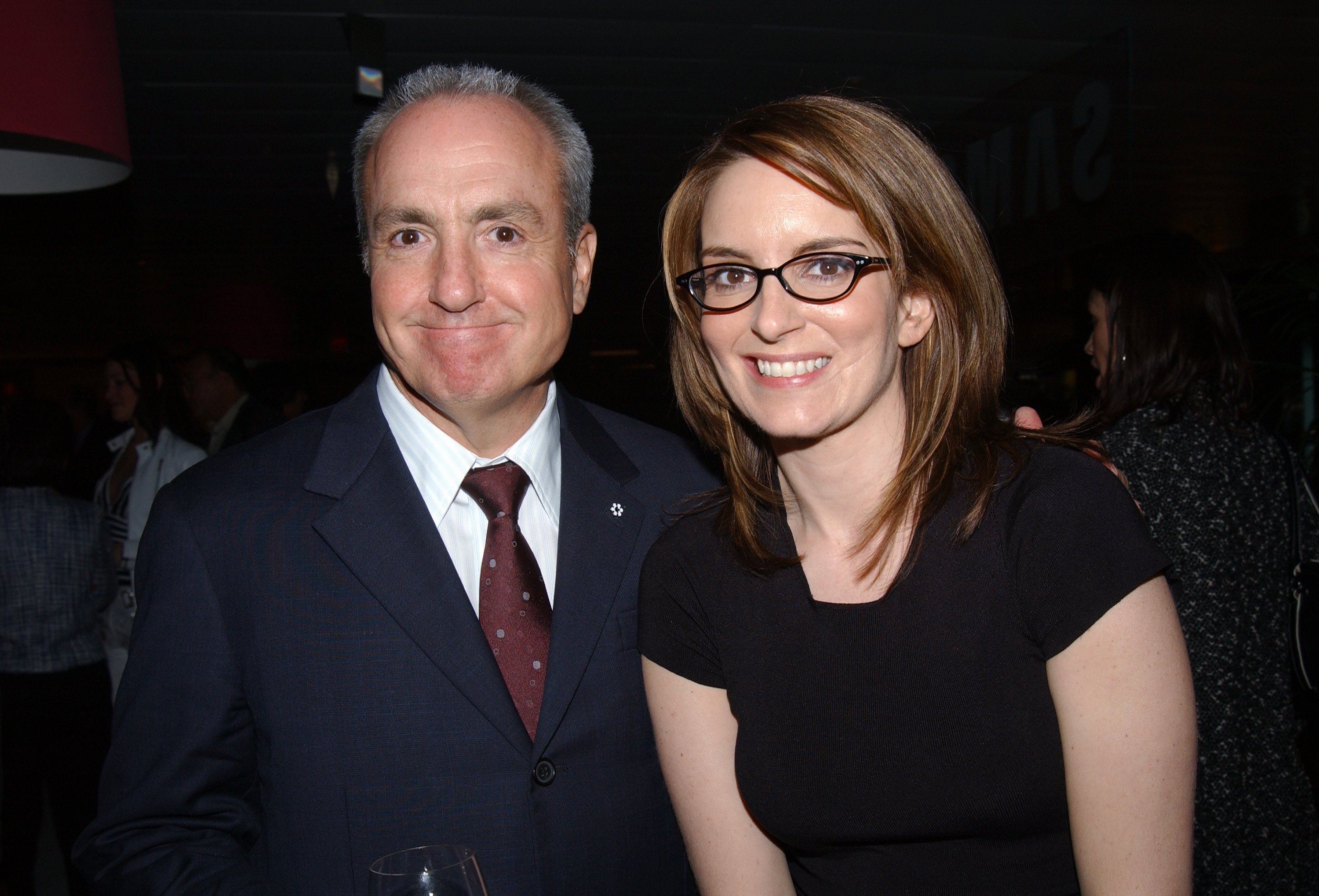 Lorne Michaels and Tina Fey of 'Saturday Night Live'