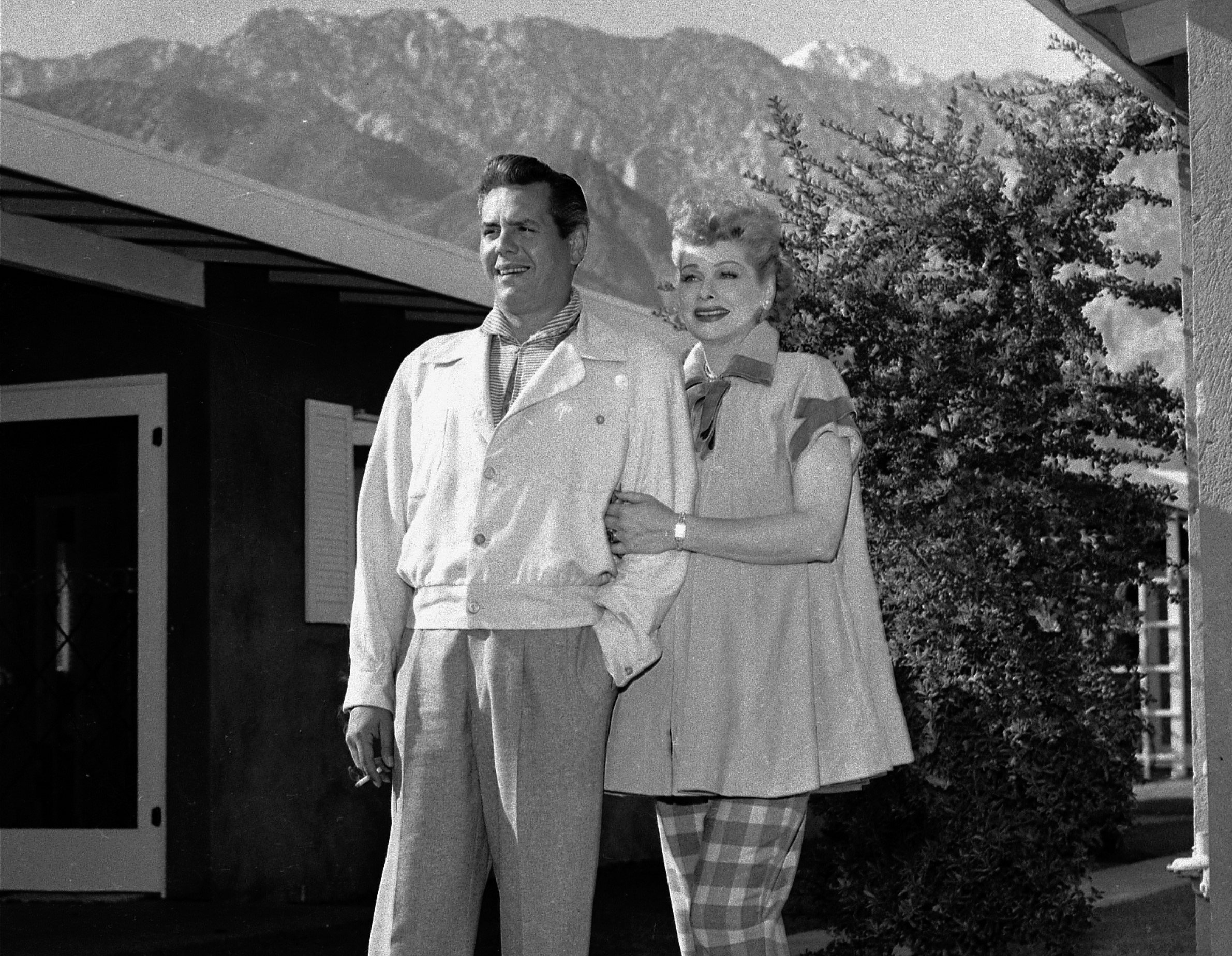 Lucille Ball and Desi Arnaz