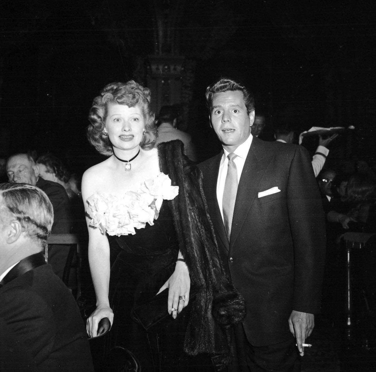 Lucille Ball and Desi Arnaz 