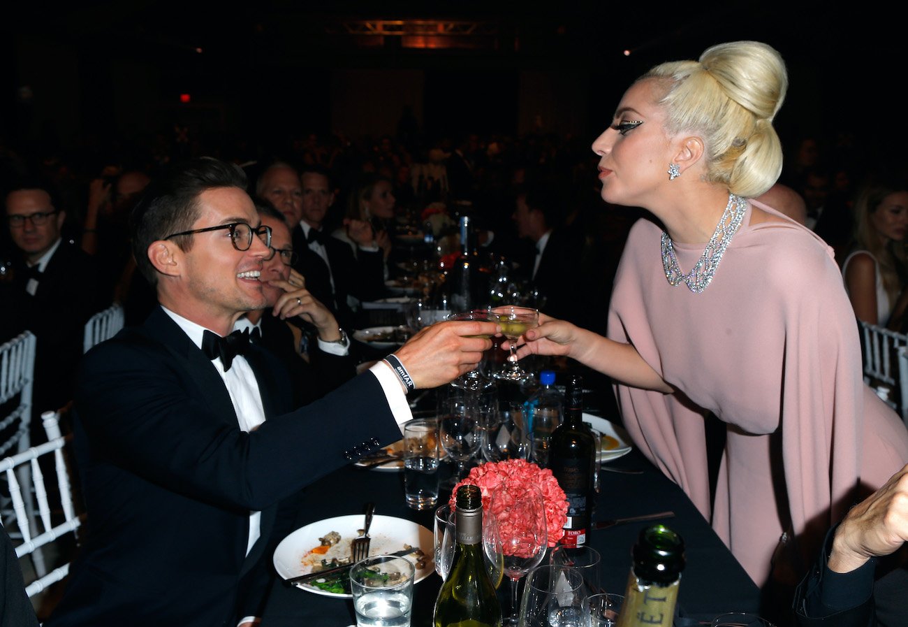 AHS stars Matt Bomer and Lady Gaga