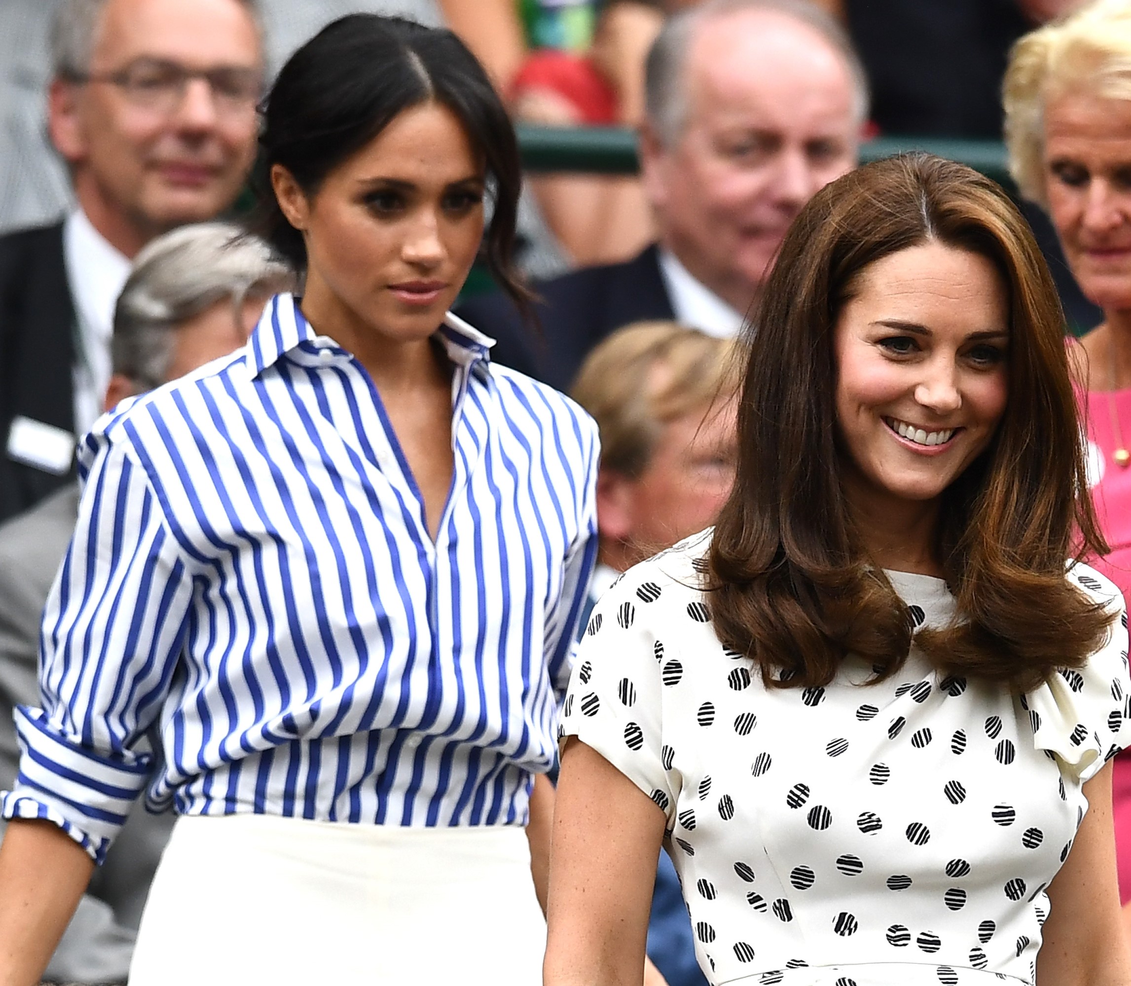 Meghan Markle and Kate Middleton