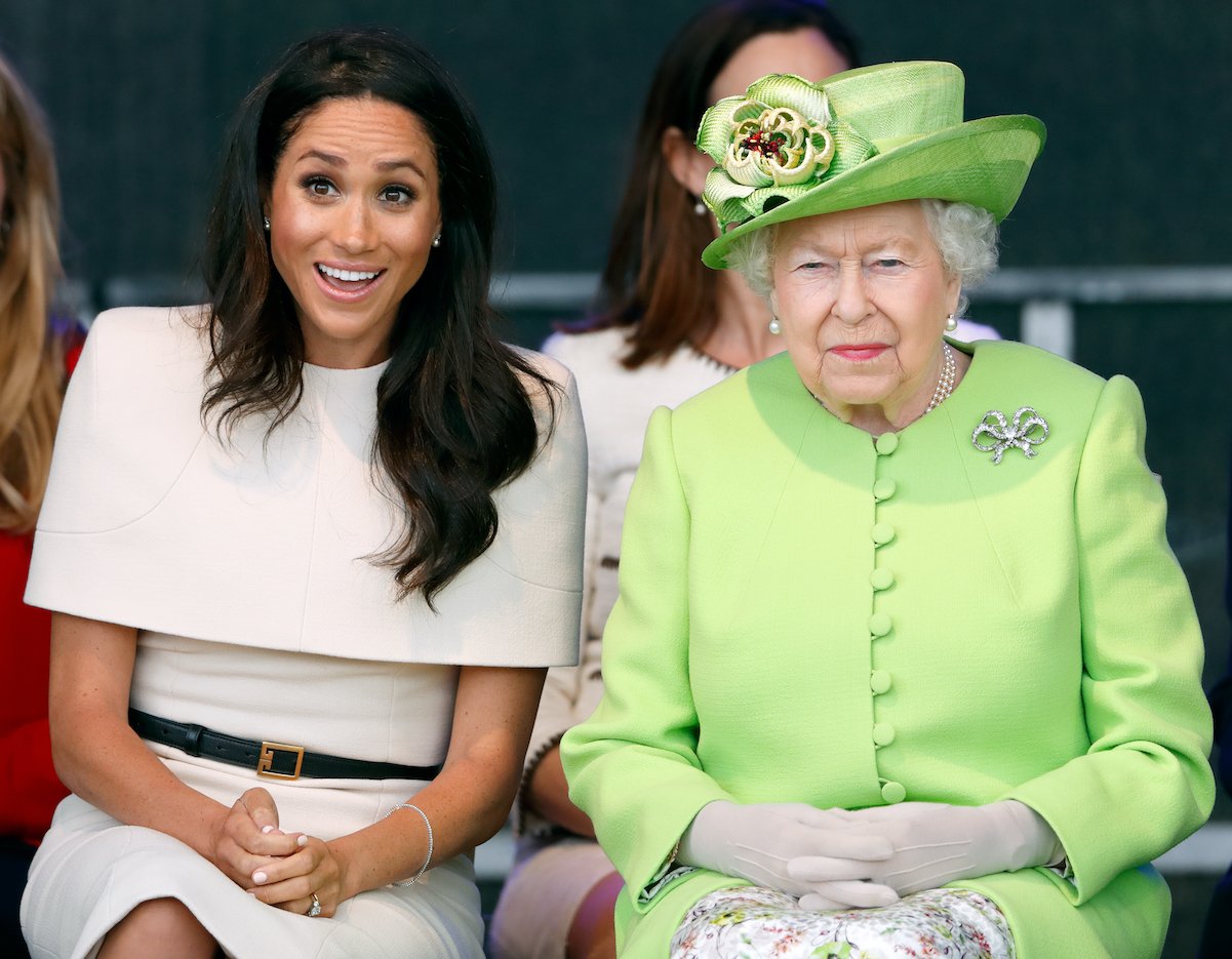 Meghan Markle wore an $18,000 Givenchy dress during one of her first official royal engagements.