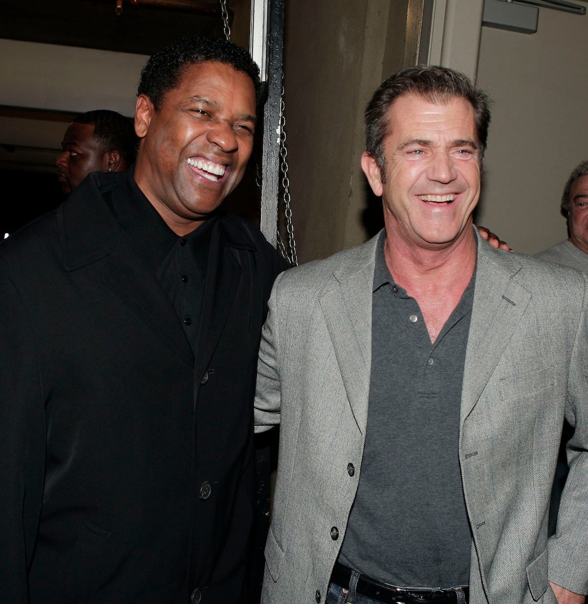 Denzel Washington and Mel Gibson