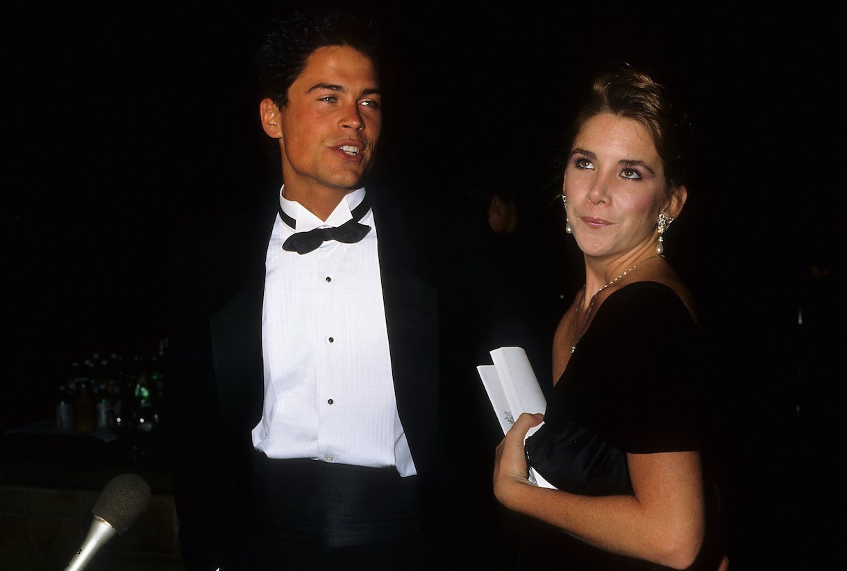 Rob Lowe and Melissa Gilbert