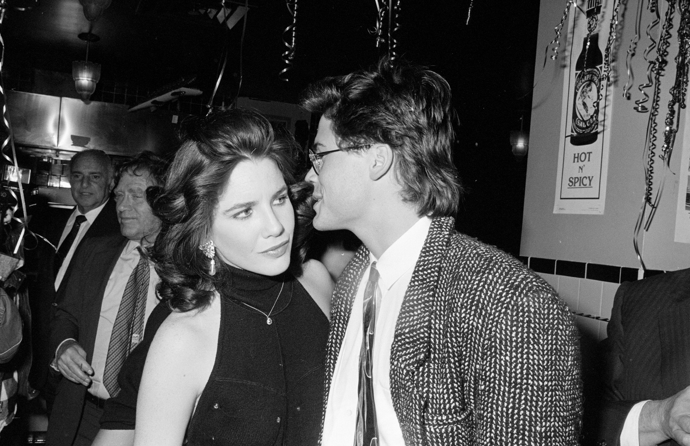 Melissa Gilbert and Rob Lowe