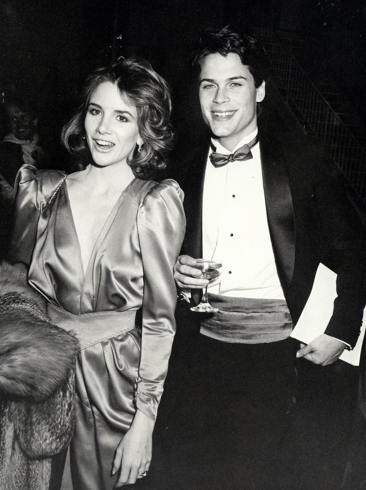 Melissa Gilbert and Rob Lowe