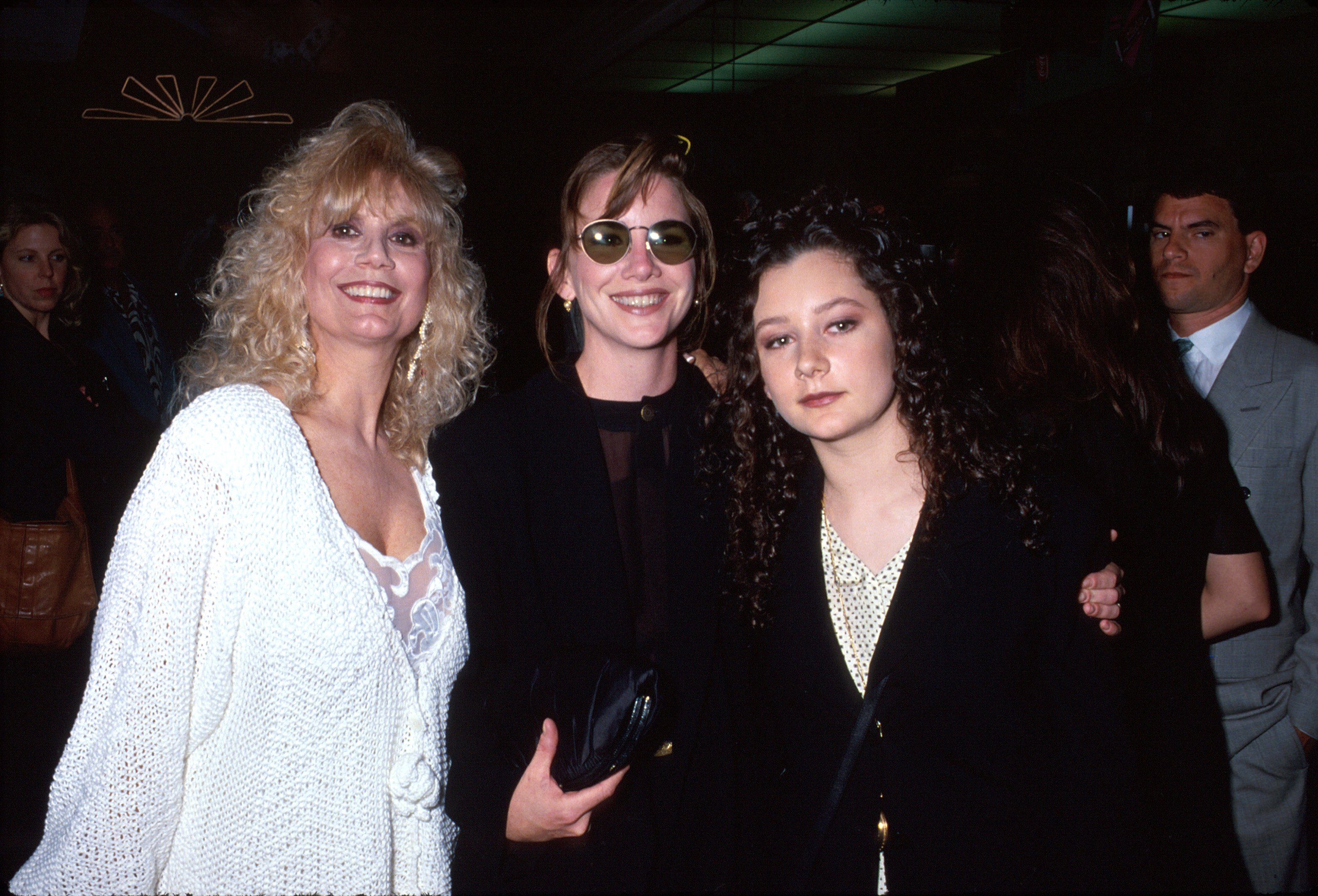 Melissa and Sara Gilbert with their mother
