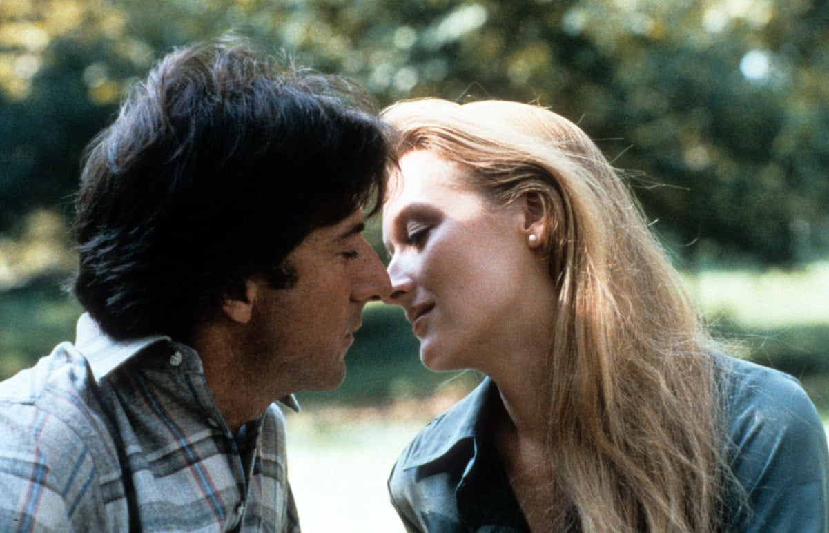 Dustin Hoffman kisses Meryl Streep in 'Kramer Vs. Kramer'