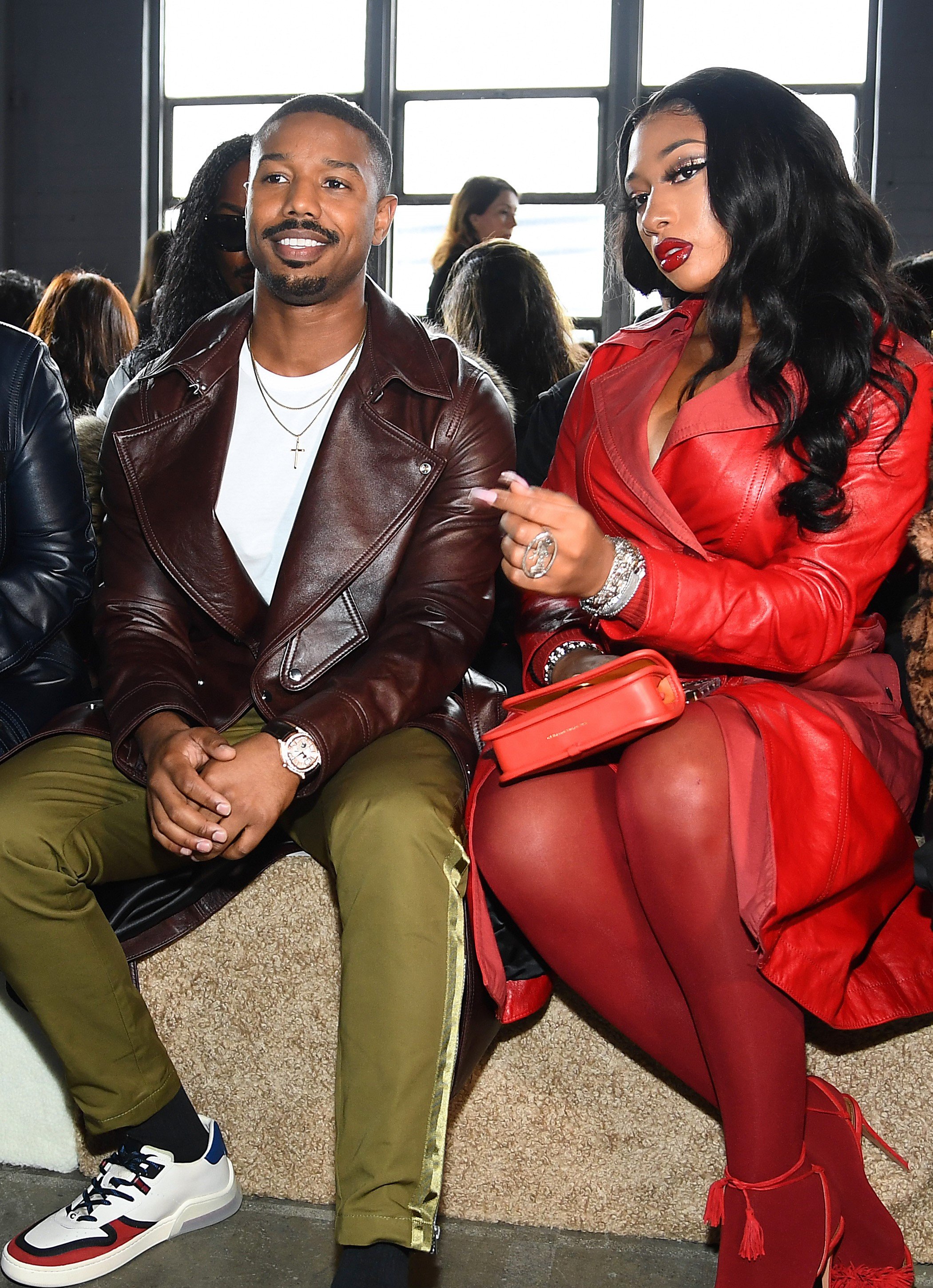 Michael B. Jordan and Megan Thee Stallion