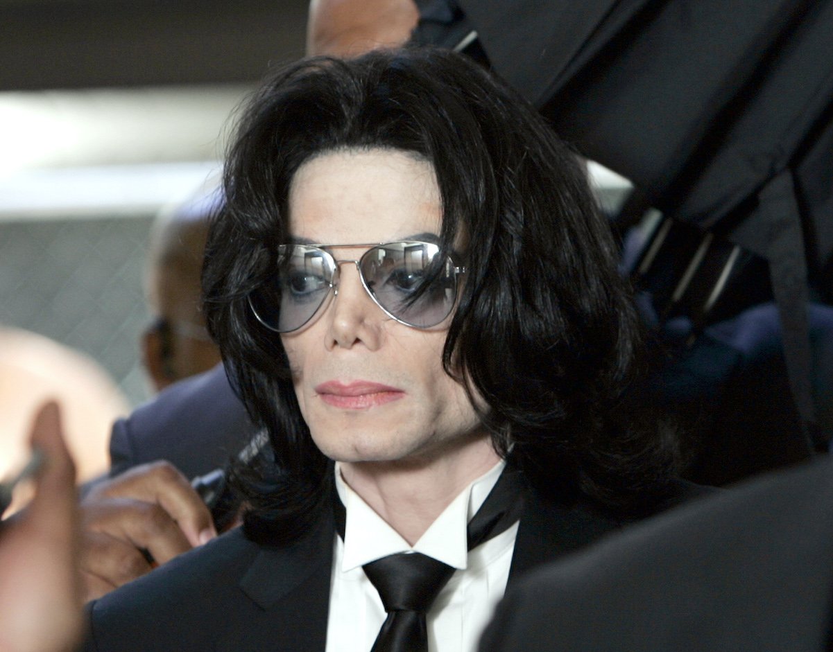 Michael Jackson Death Face